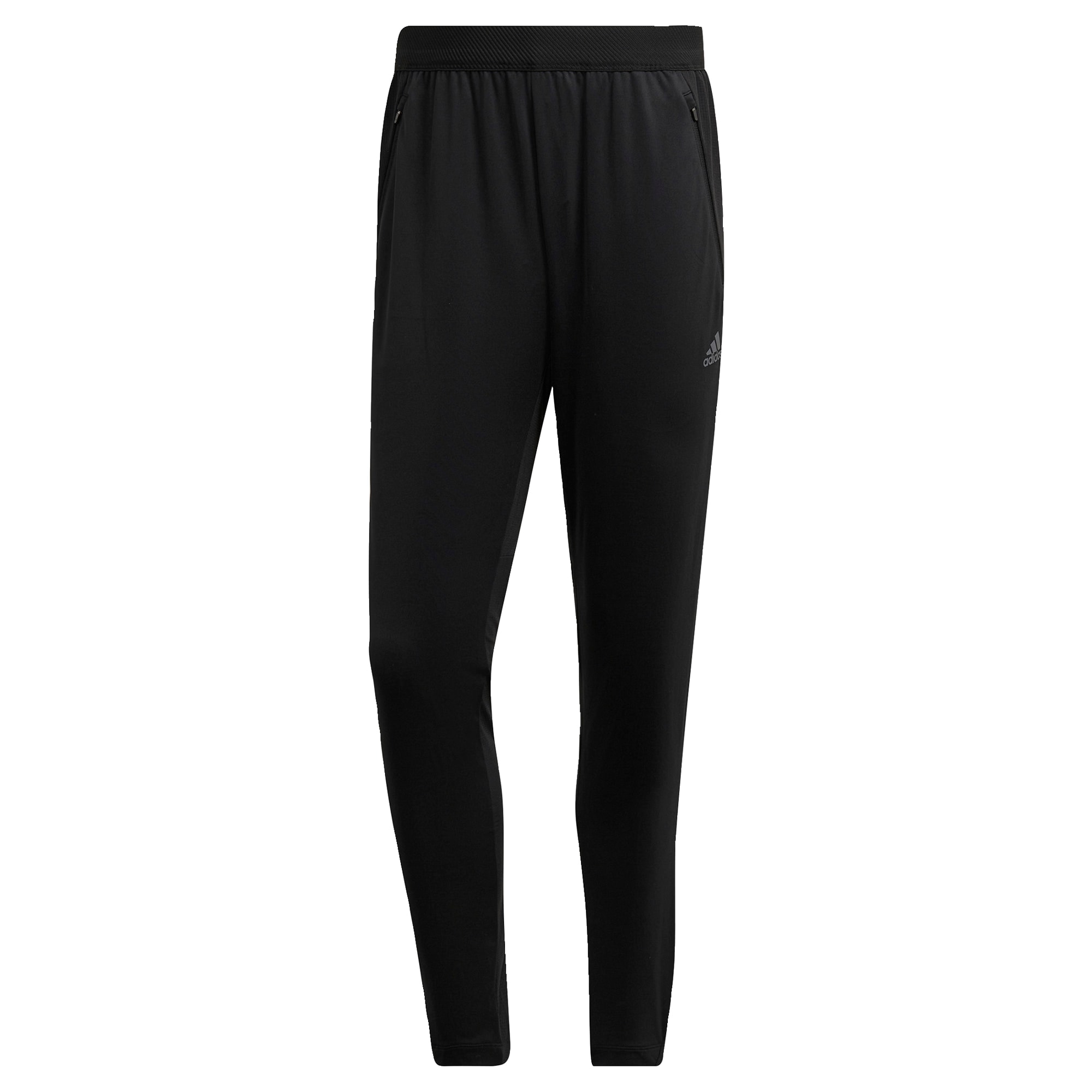 ADIDAS PERFORMANCE Športne hlače  siva / črna
