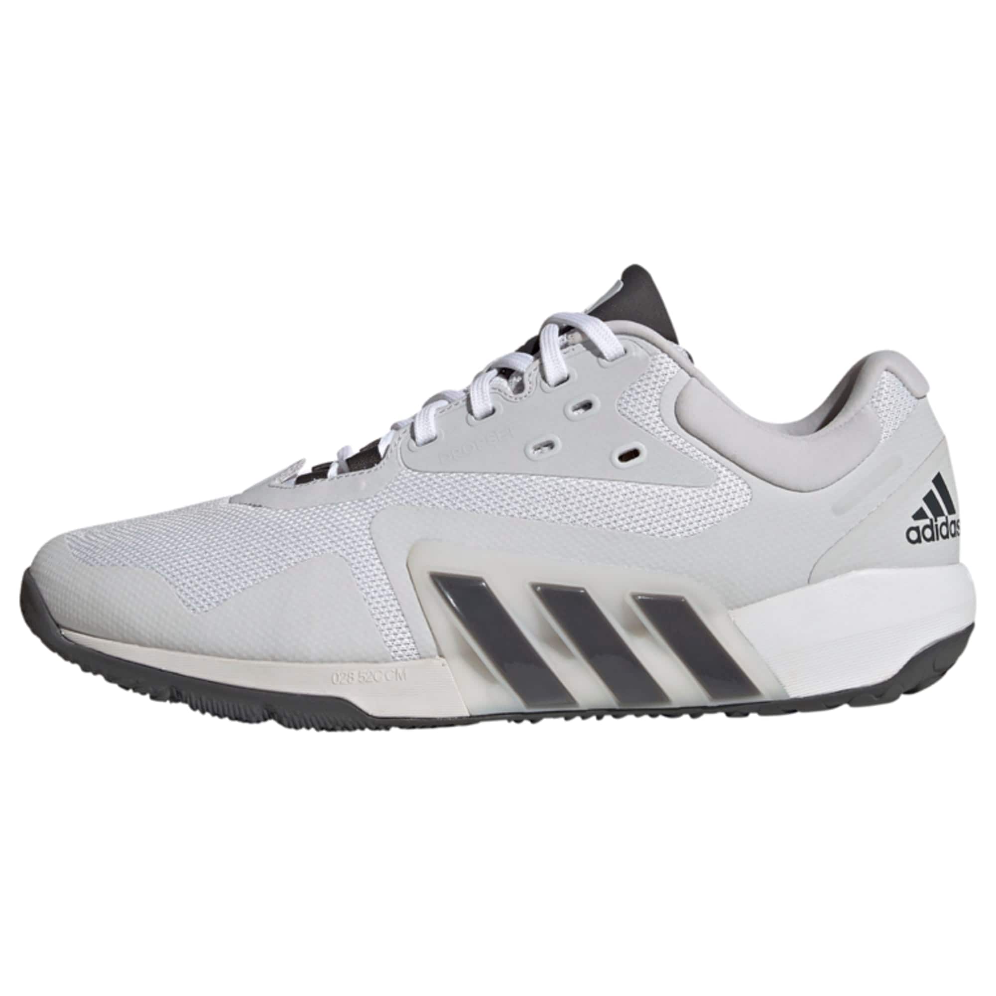 ADIDAS PERFORMANCE Športni čevelj 'Dropset'  svetlo siva / črna / bela