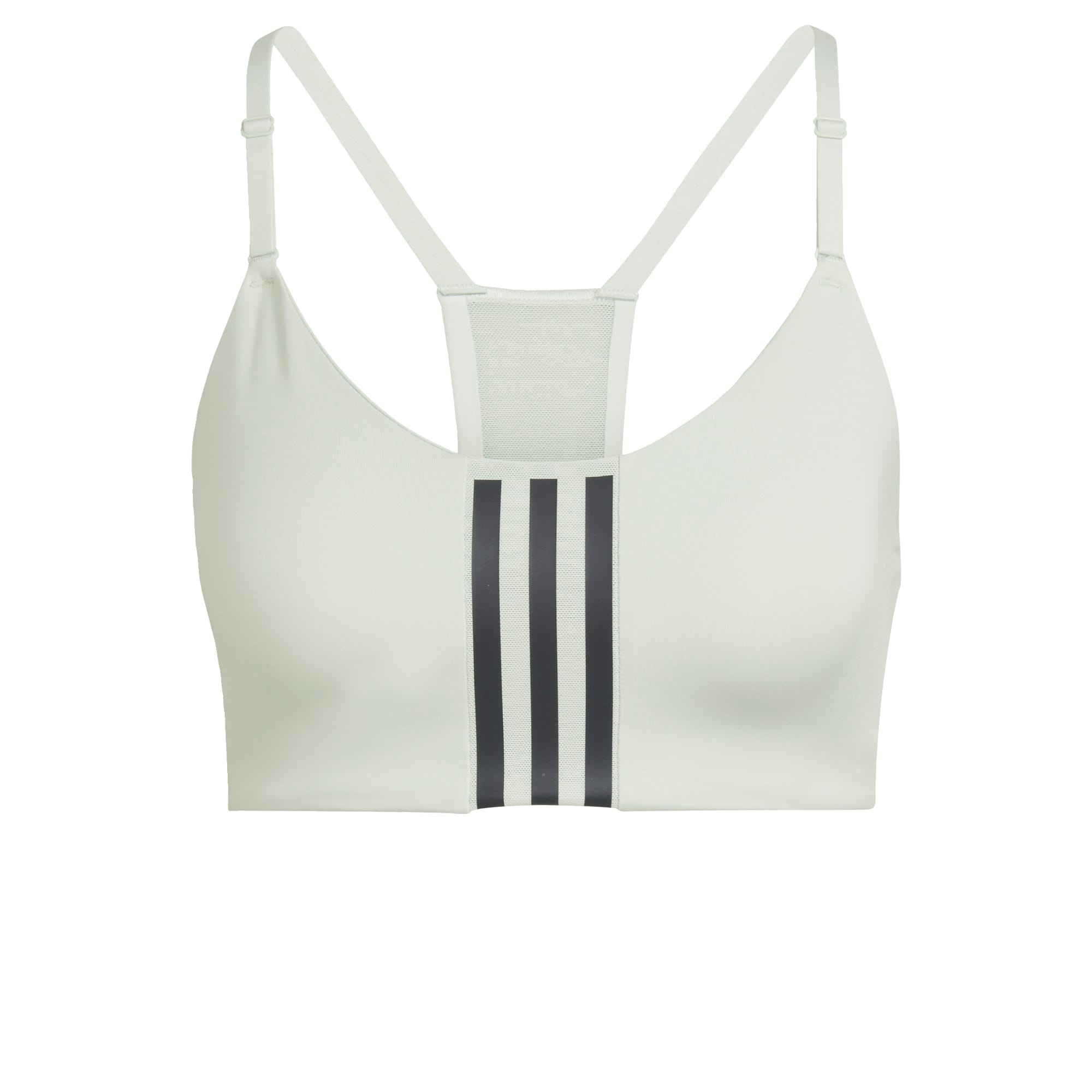 ADIDAS PERFORMANCE Športni nederček  pastelno zelena / črna