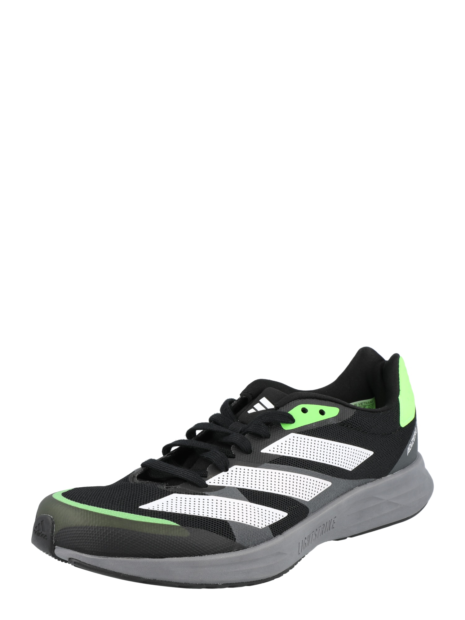 ADIDAS PERFORMANCE Tekaški čevelj 'Adizero RC 4'  temno siva / neonsko zelena / črna / bela