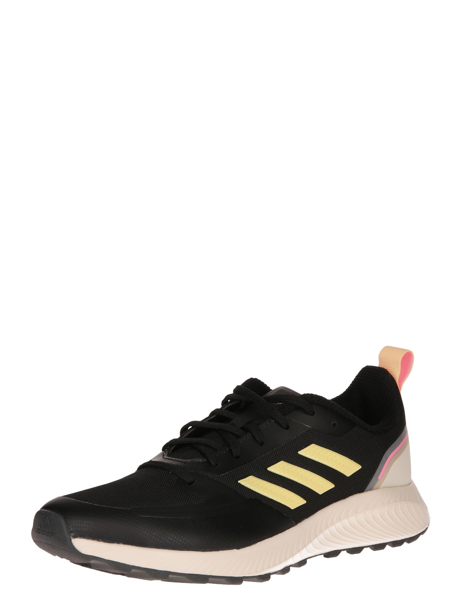 ADIDAS PERFORMANCE Tekaški čevelj 'RUNFALCON 2.0'  svetlo rumena / svetlo roza / črna