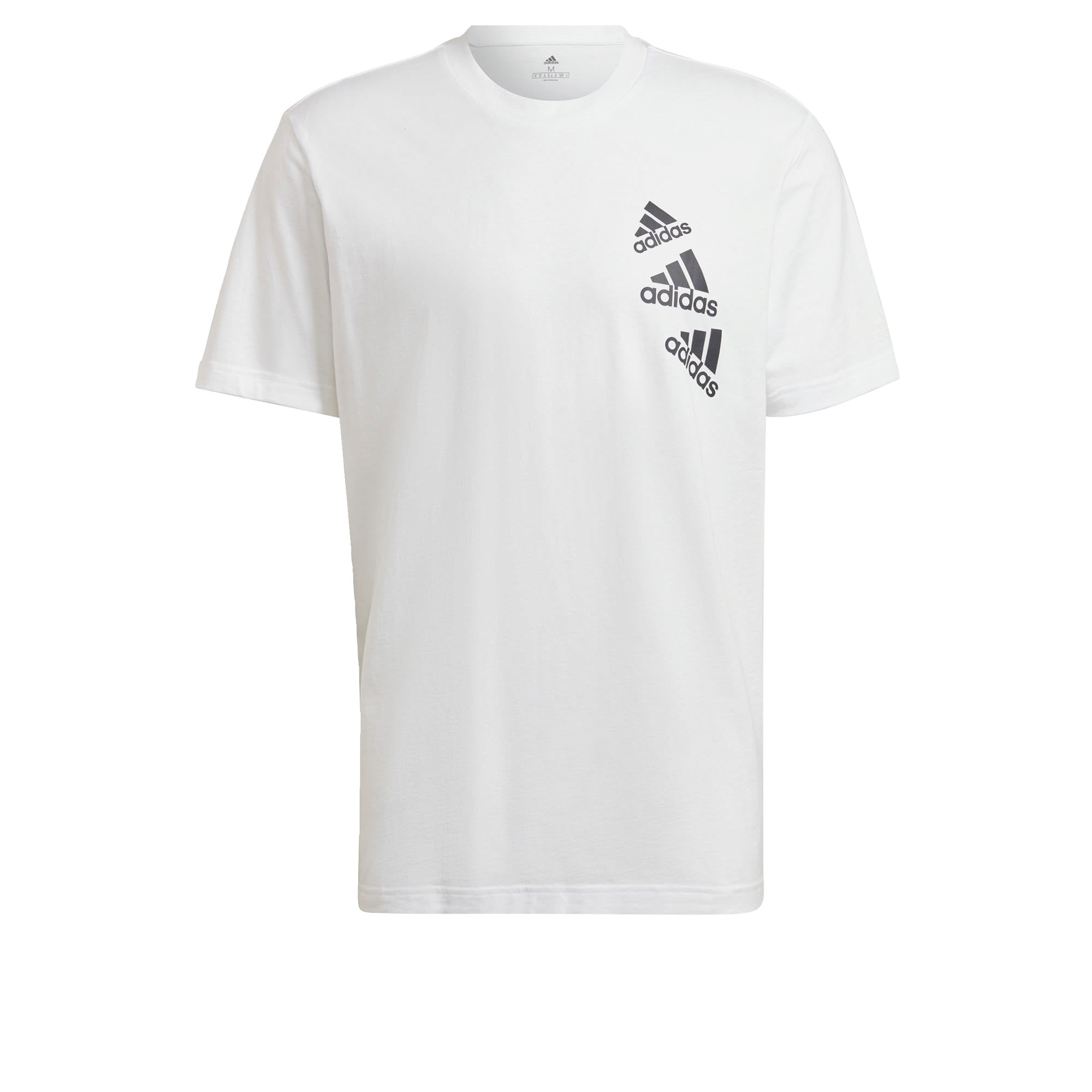 ADIDAS SPORTSWEAR Funkcionalna majica  črna / bela