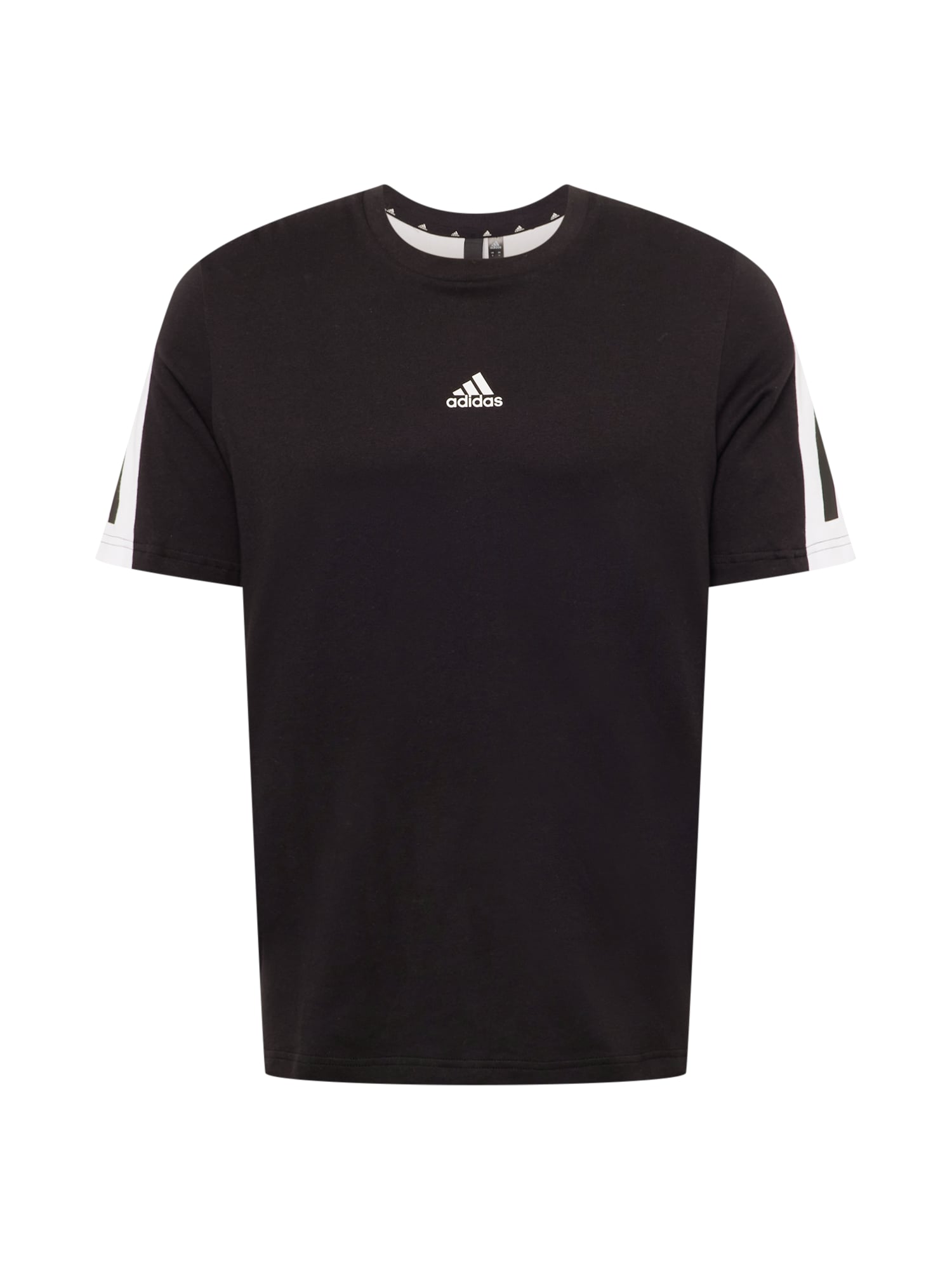ADIDAS SPORTSWEAR Funkcionalna majica  črna / bela