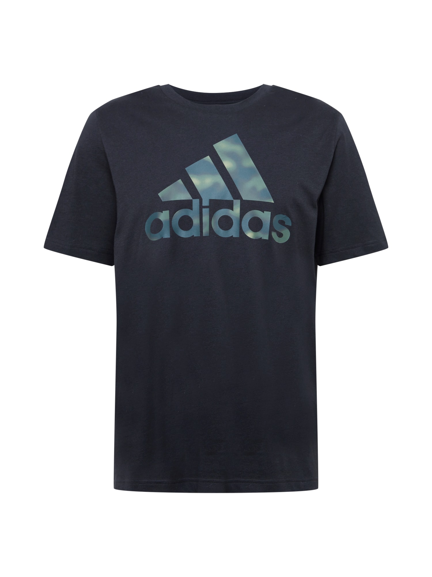 ADIDAS SPORTSWEAR Funkcionalna majica  kaki / temno zelena / črna