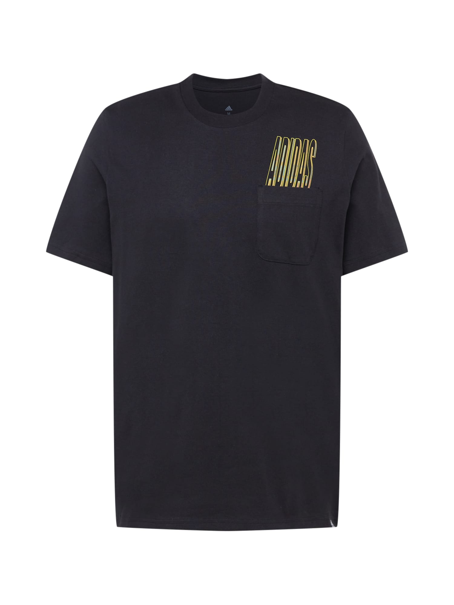 ADIDAS SPORTSWEAR Funkcionalna majica  rumena / siva / črna