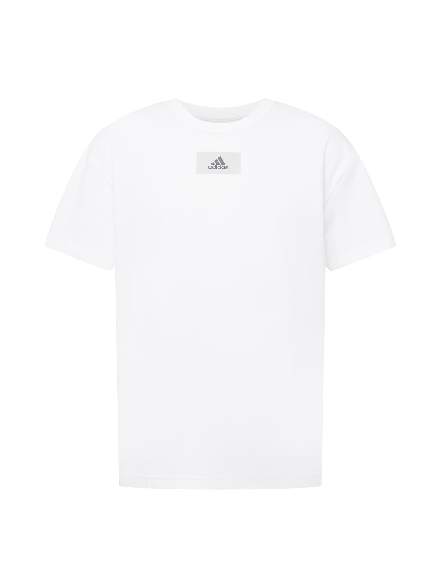 ADIDAS SPORTSWEAR Funkcionalna majica  siva / bela