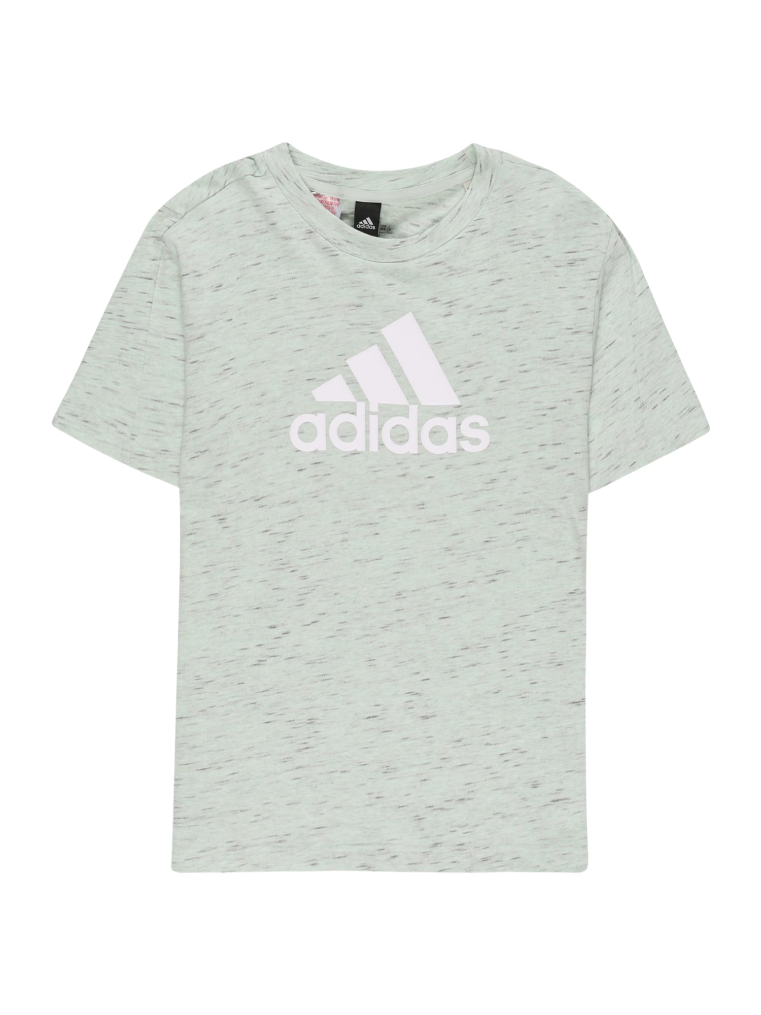 ADIDAS SPORTSWEAR Funkcionalna majica  temno siva / antracit / pastelno zelena / bela