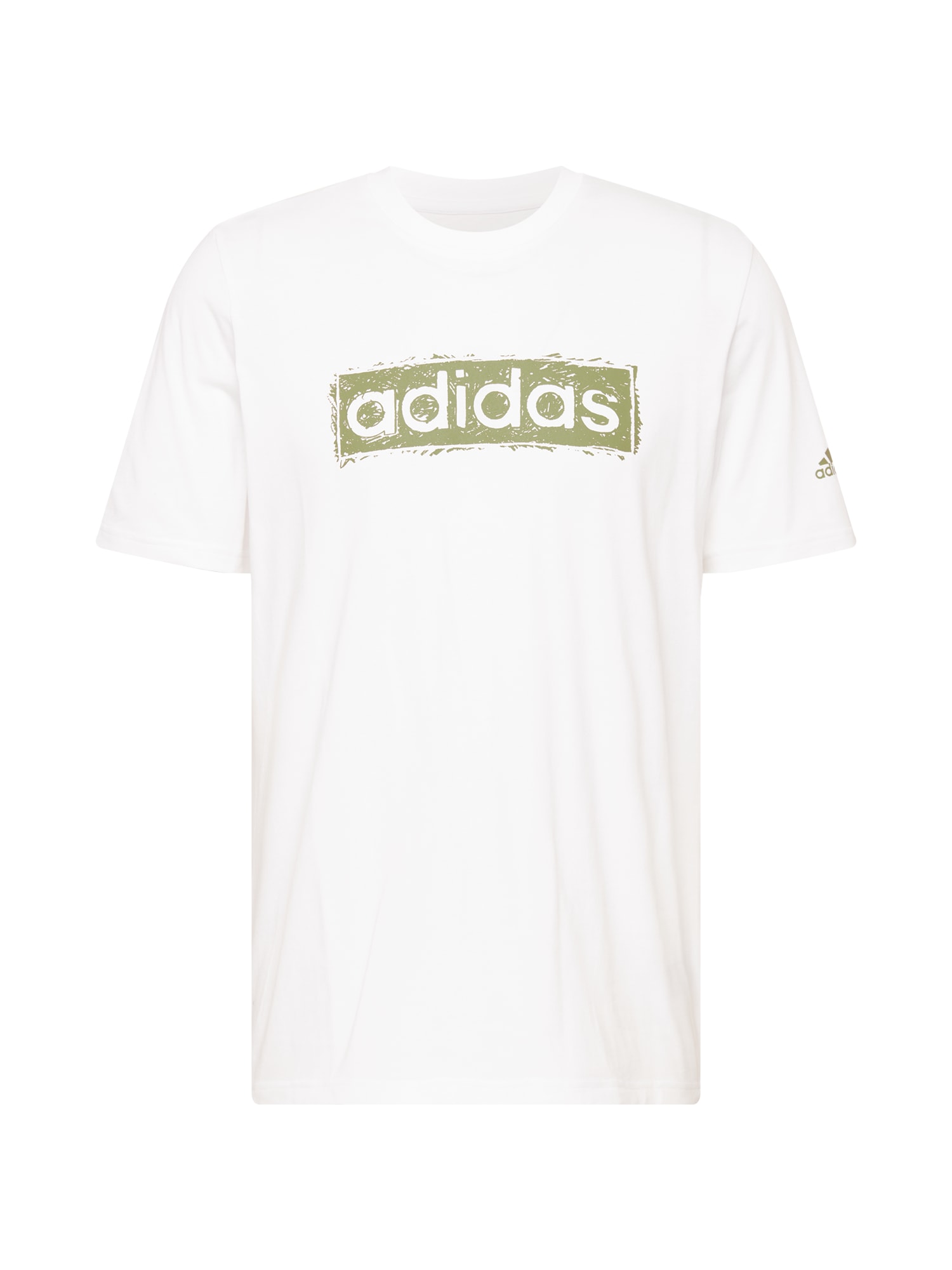 ADIDAS SPORTSWEAR Funkcionalna majica  trst / bela