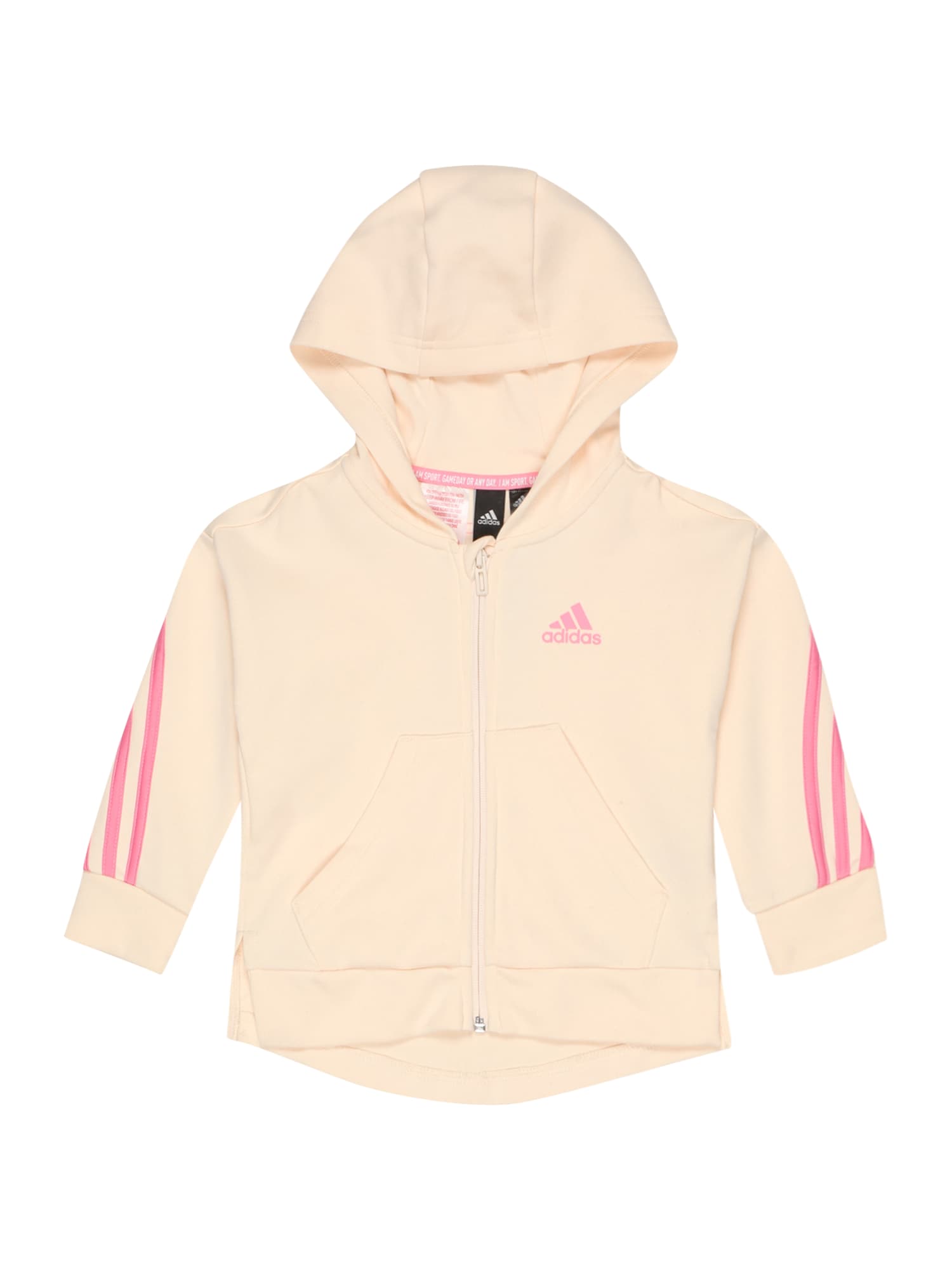 ADIDAS SPORTSWEAR Športna jopa na zadrgo  kit / fuksija