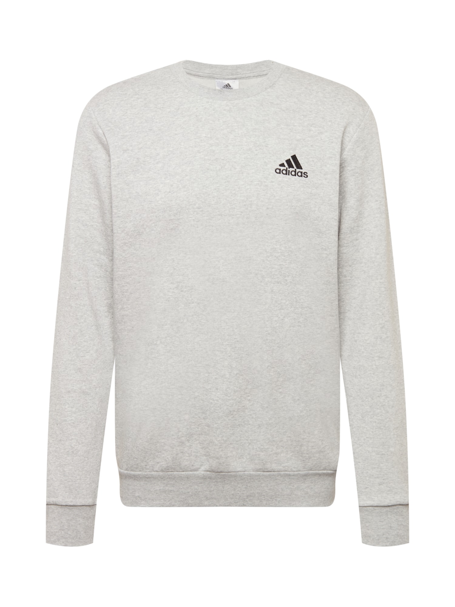 ADIDAS SPORTSWEAR Športna majica 'Feel Cozy'  pegasto siva / črna