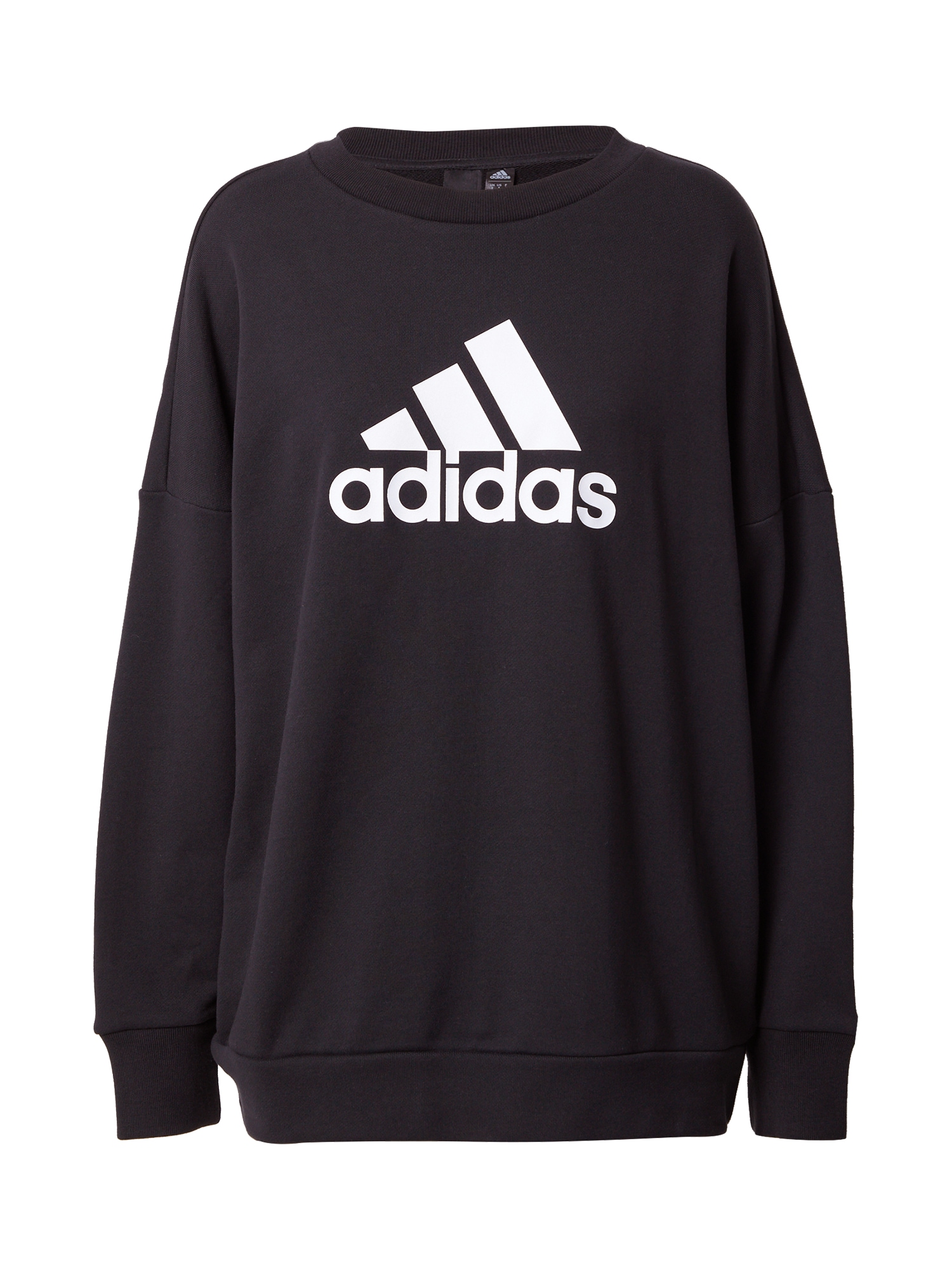 ADIDAS SPORTSWEAR Športna majica  črna / bela