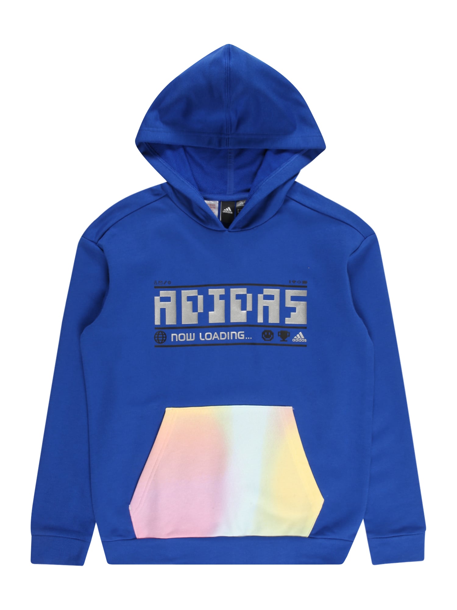 ADIDAS SPORTSWEAR Športna majica  kraljevo modra / pastelno modra / pastelno rumena / bela