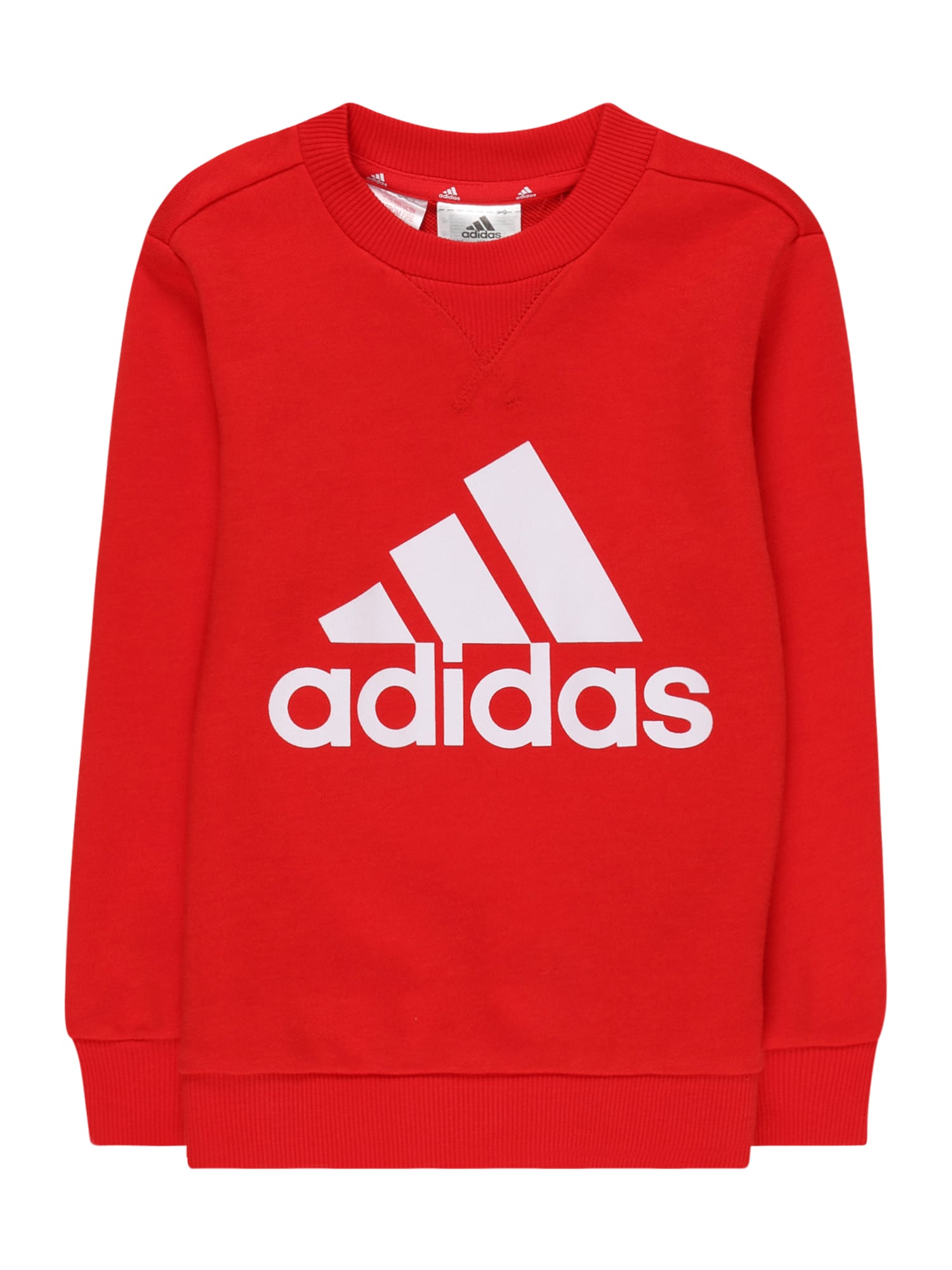 ADIDAS SPORTSWEAR Športna majica  ognjeno rdeča / bela