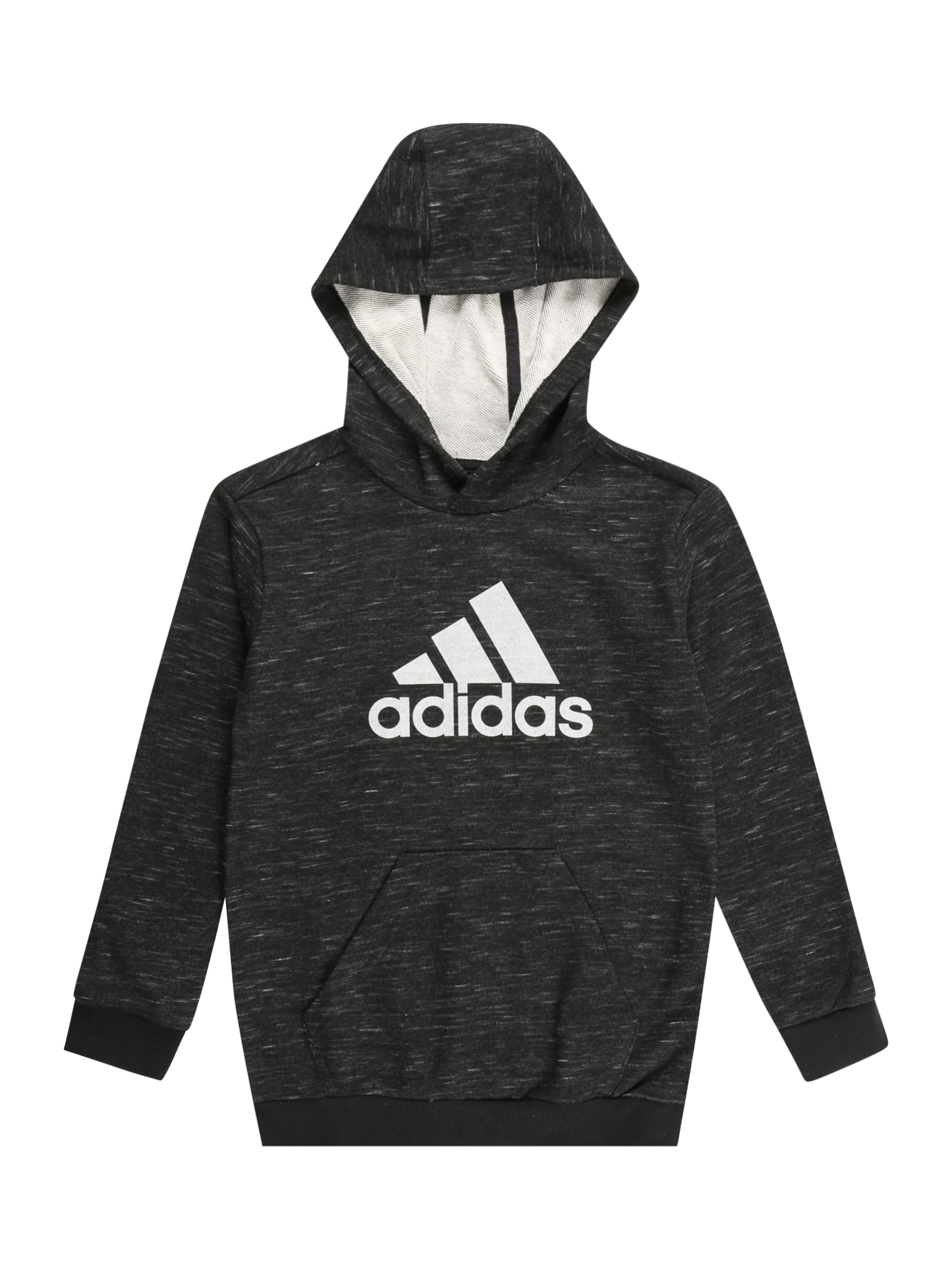 ADIDAS SPORTSWEAR Športna majica  pegasto črna / off-bela