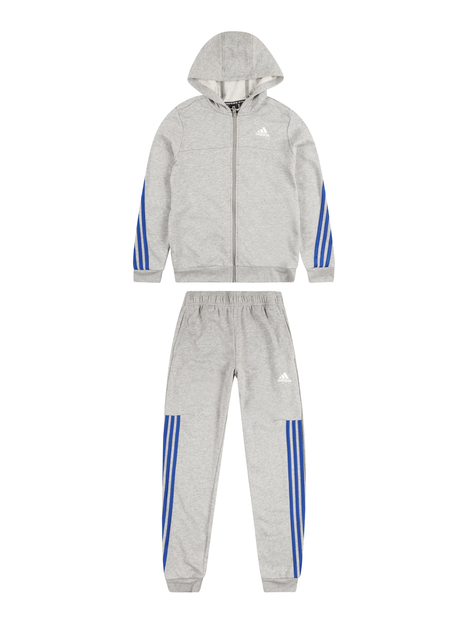 ADIDAS SPORTSWEAR Športna trenirka  modra / siva / bela