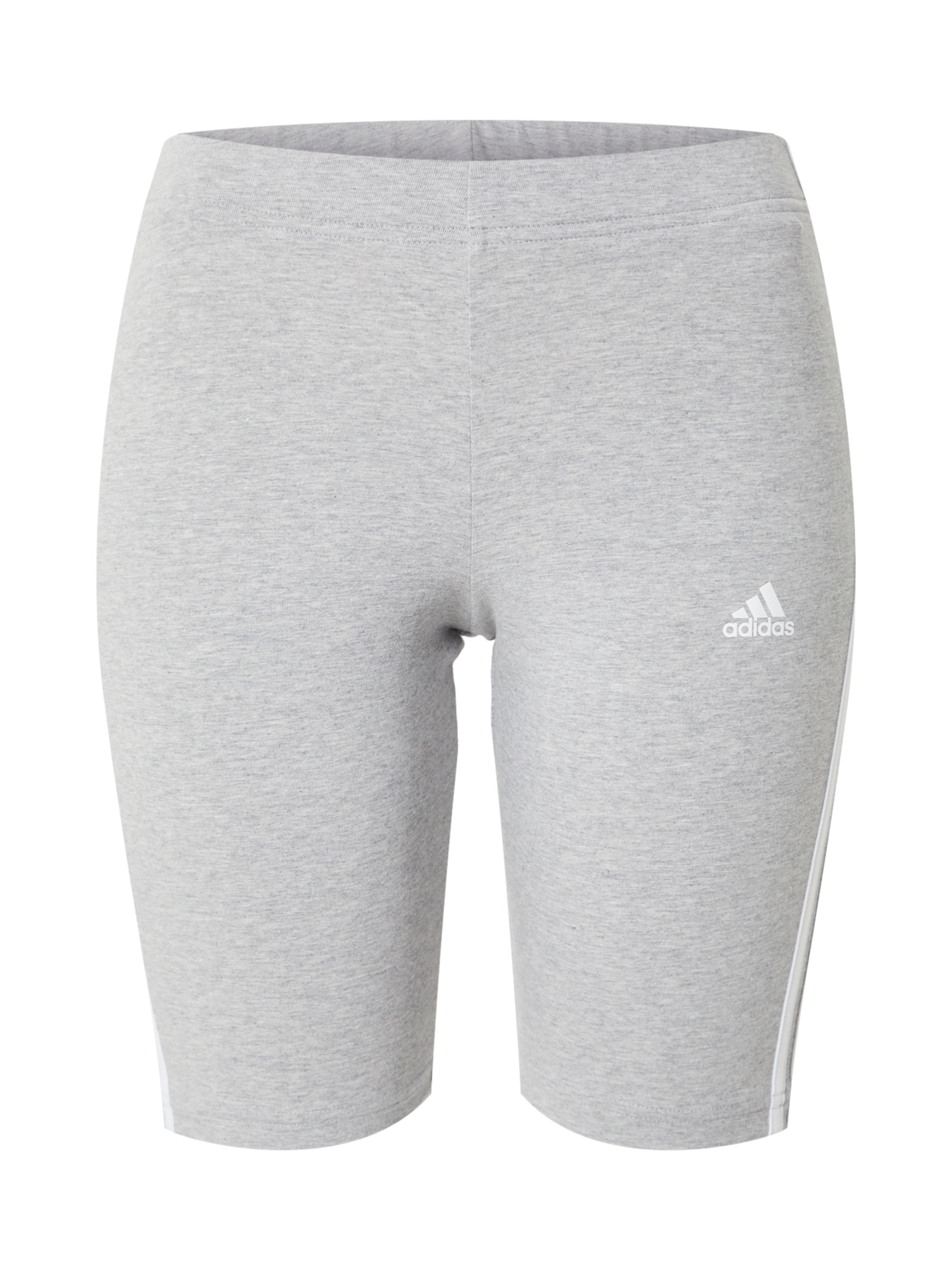 ADIDAS SPORTSWEAR Športne hlače  pegasto siva / bela