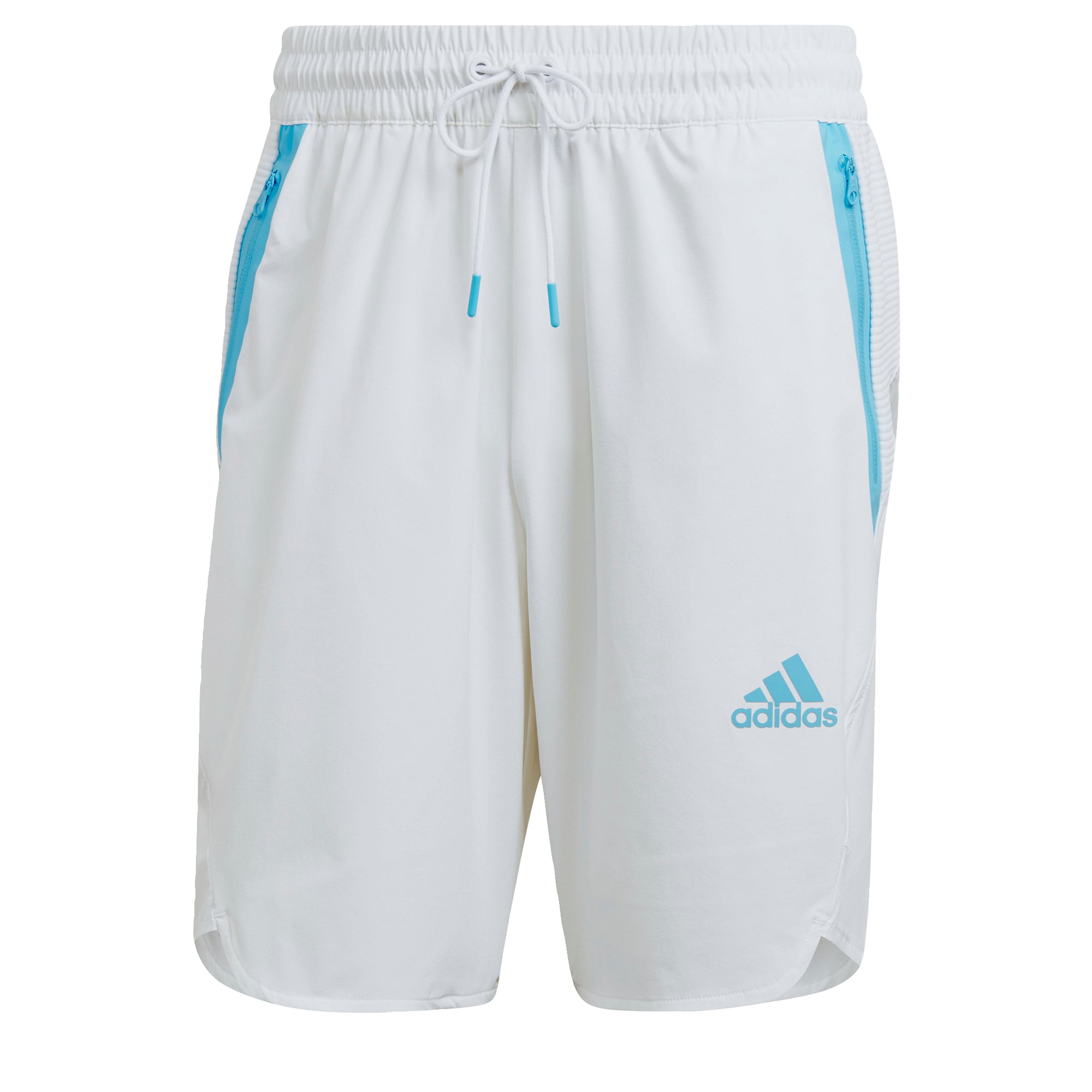 ADIDAS SPORTSWEAR Športne hlače  svetlo modra / bela