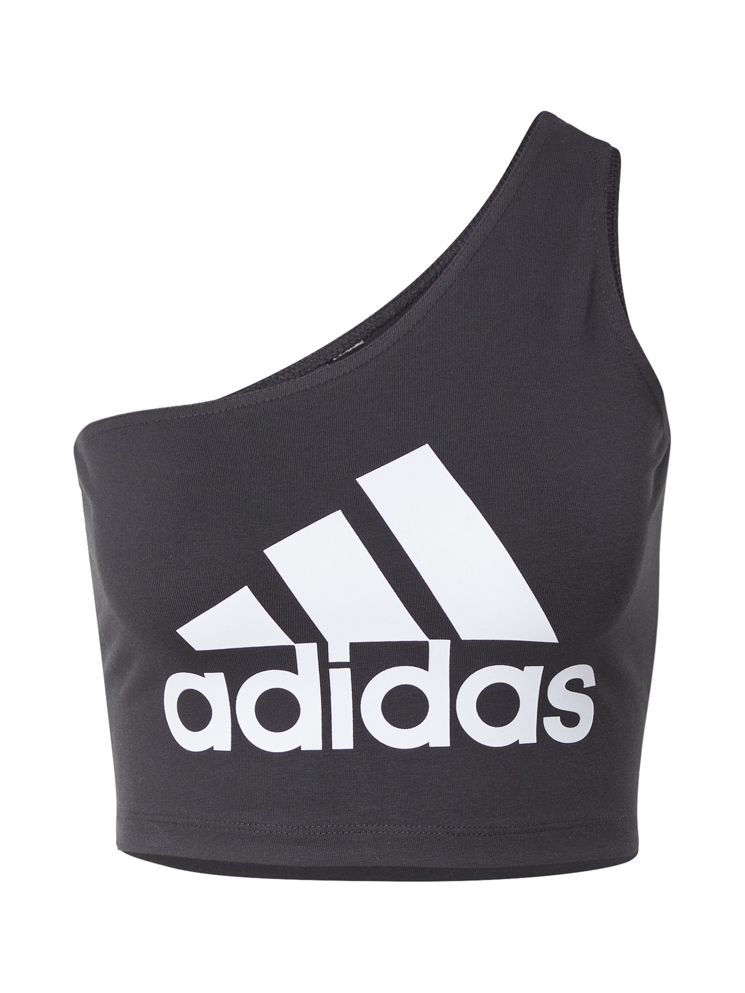 ADIDAS SPORTSWEAR Športni top  črna / bela