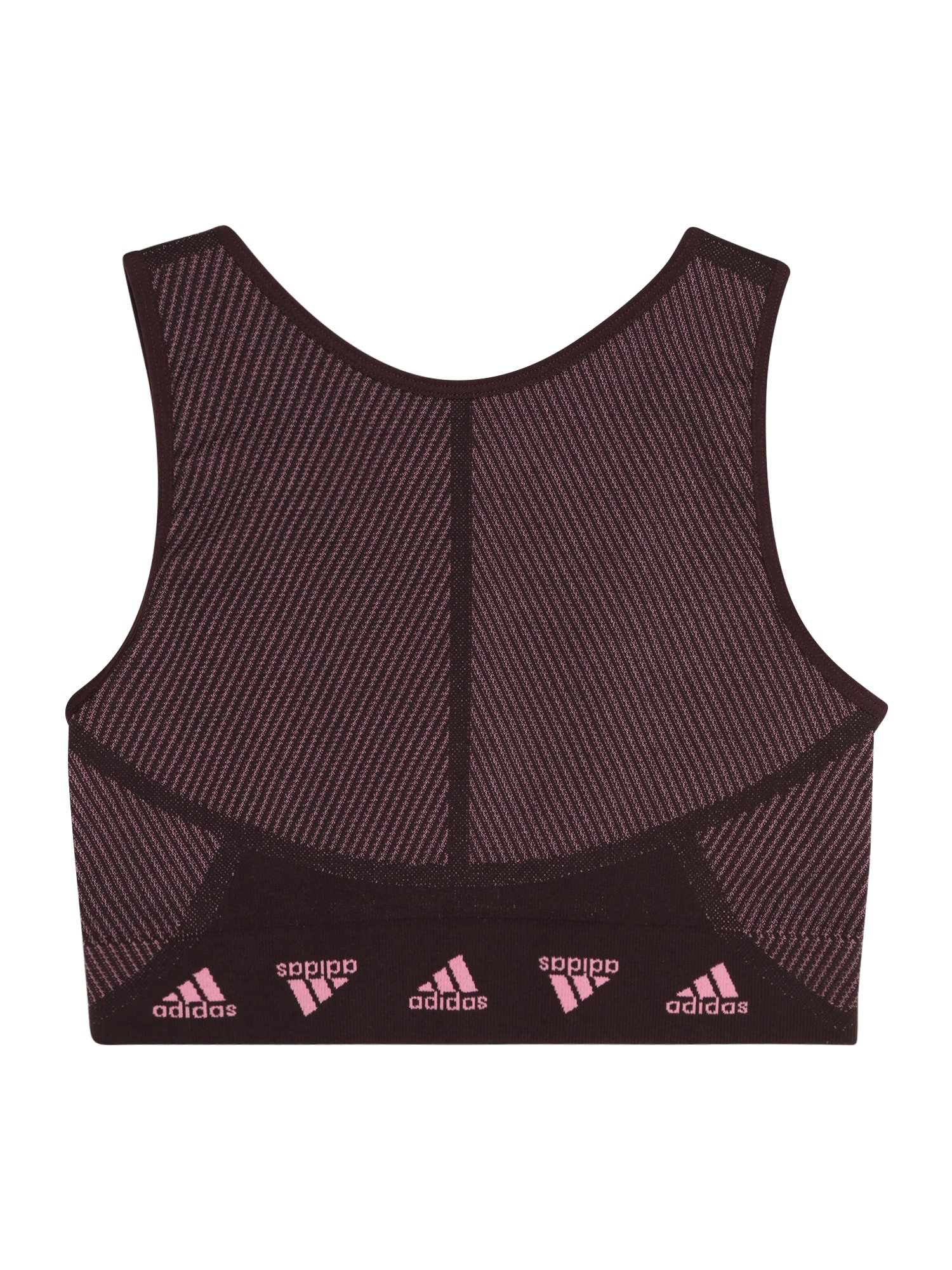 ADIDAS SPORTSWEAR Športni top  roza / burgund