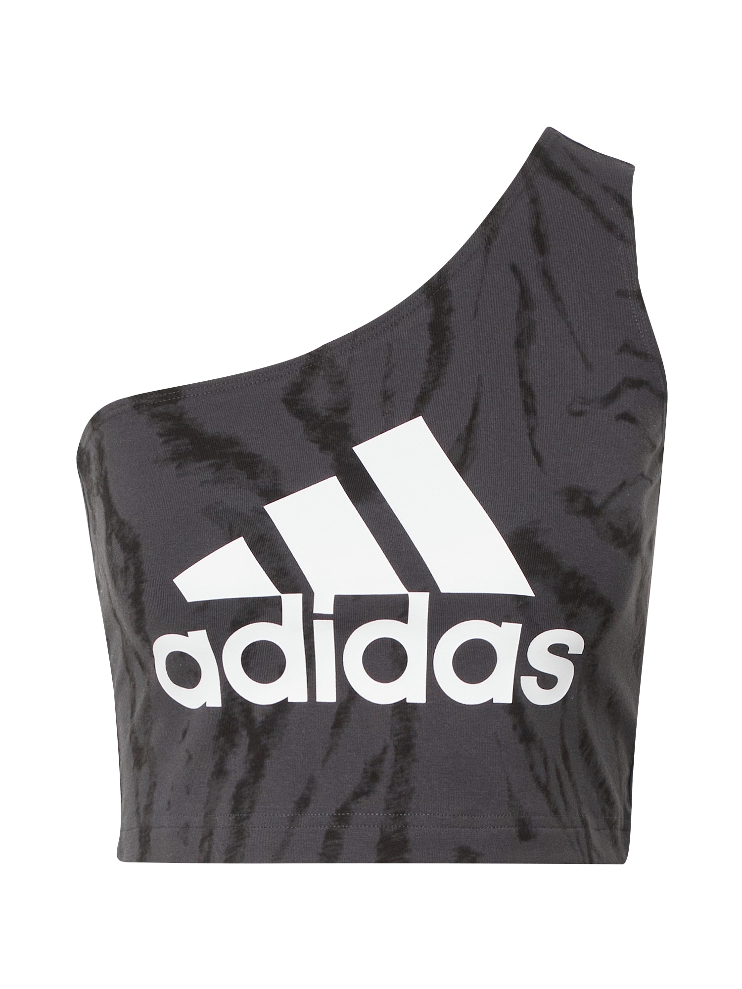 ADIDAS SPORTSWEAR Športni top  siva / črna / bela