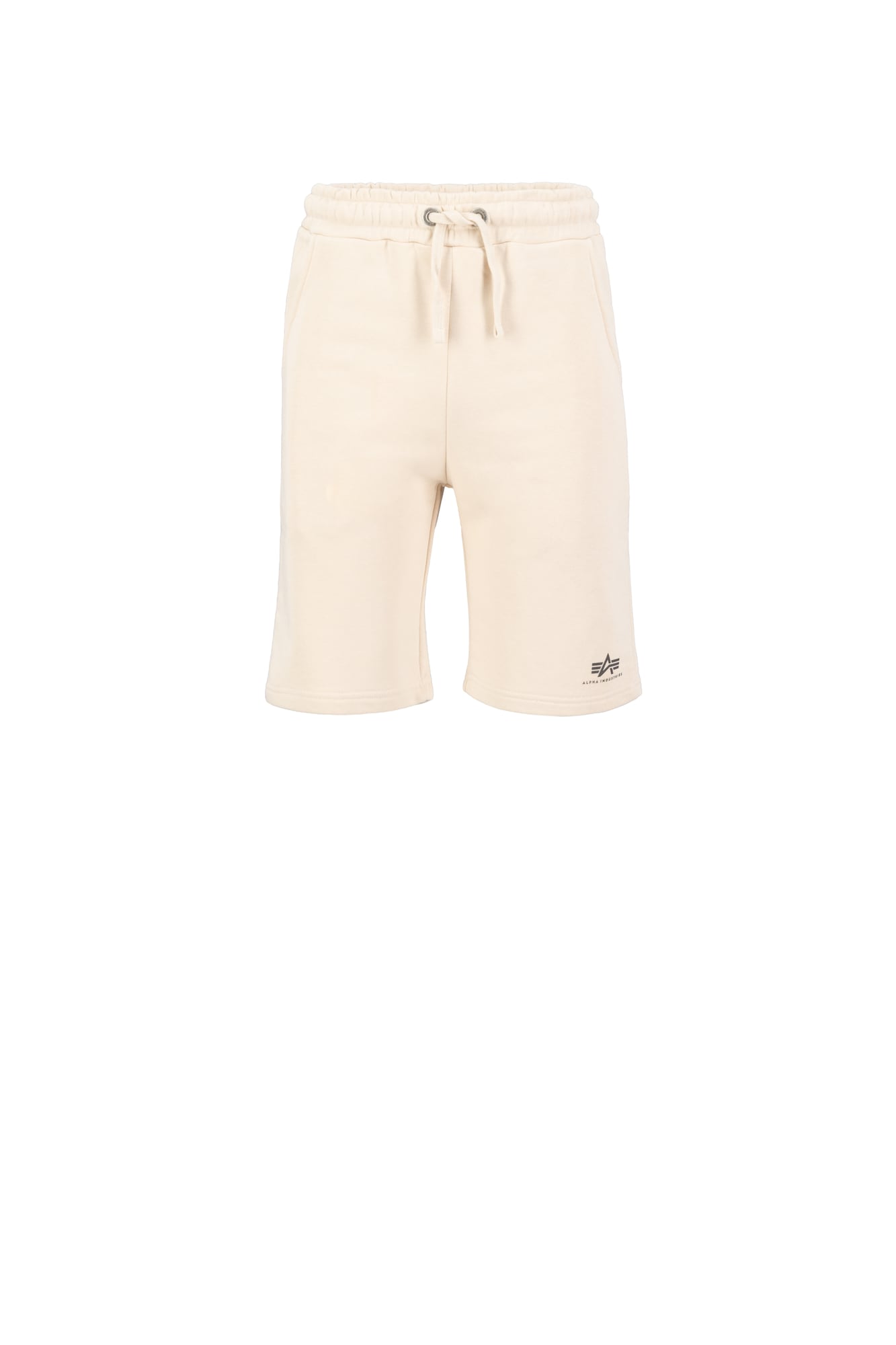 ALPHA INDUSTRIES Hlače  črna / bela
