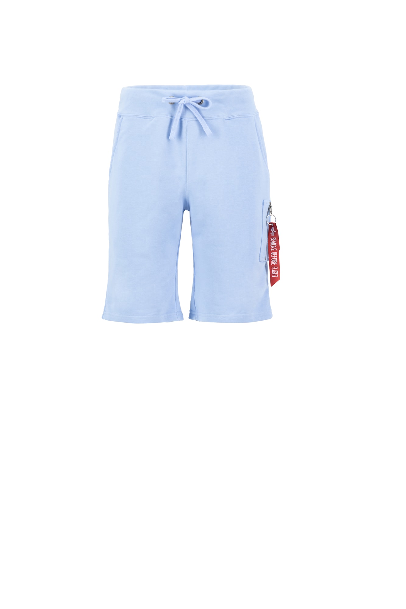 ALPHA INDUSTRIES Hlače  svetlo modra