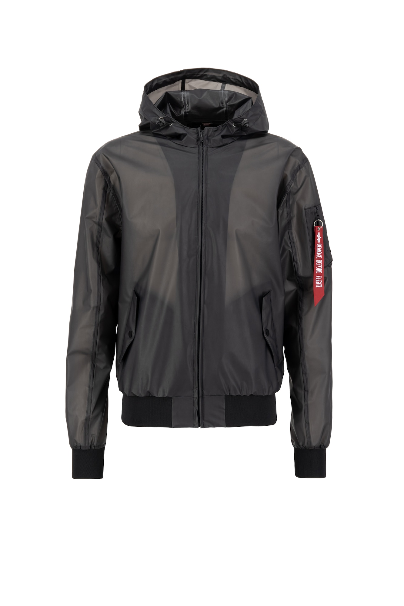ALPHA INDUSTRIES Prehodna jakna  črna