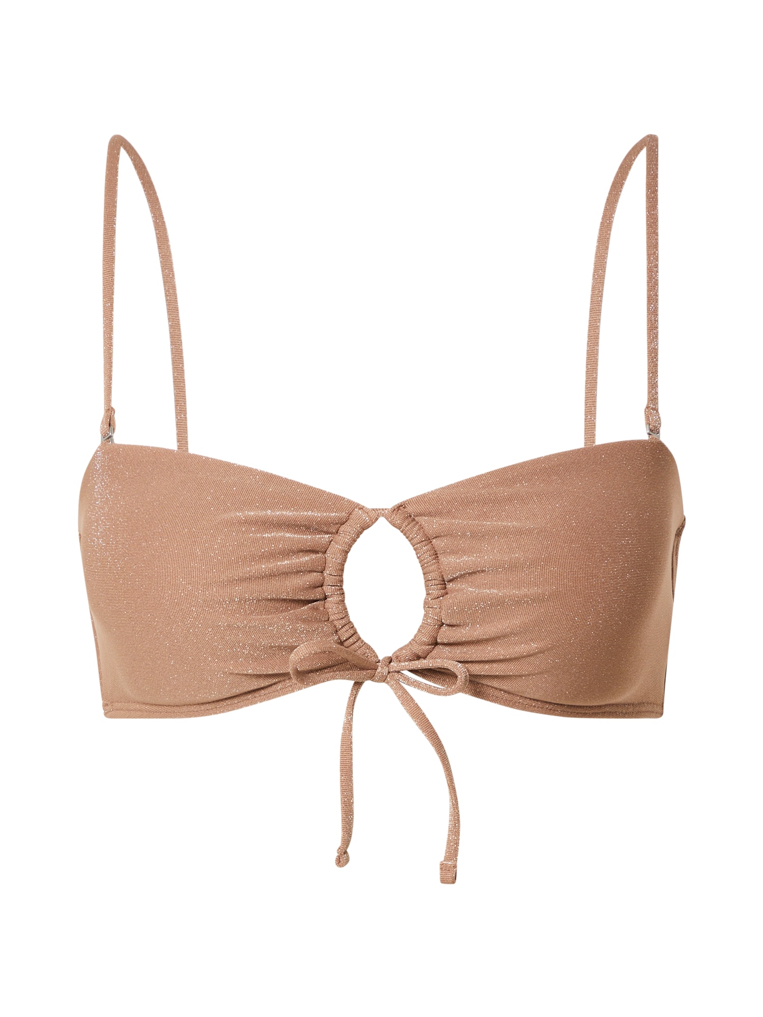 Abercrombie & Fitch Bikini 'CINCHED'  svetlo rjava