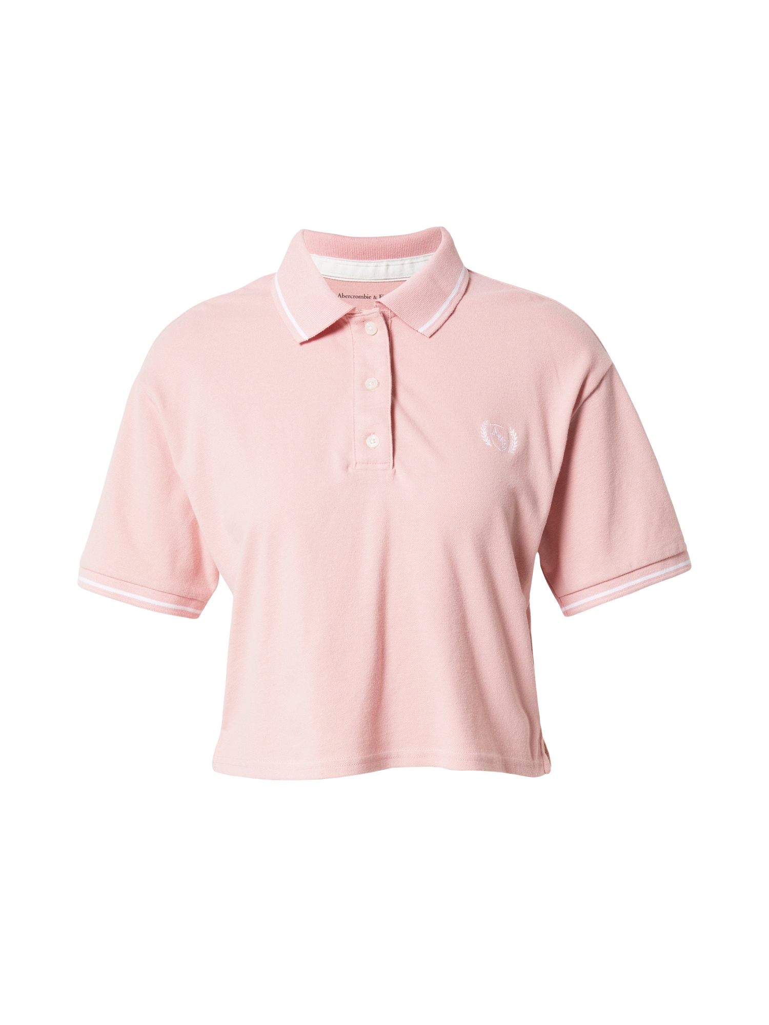 Abercrombie & Fitch Majica 'APAC'  roza / bela
