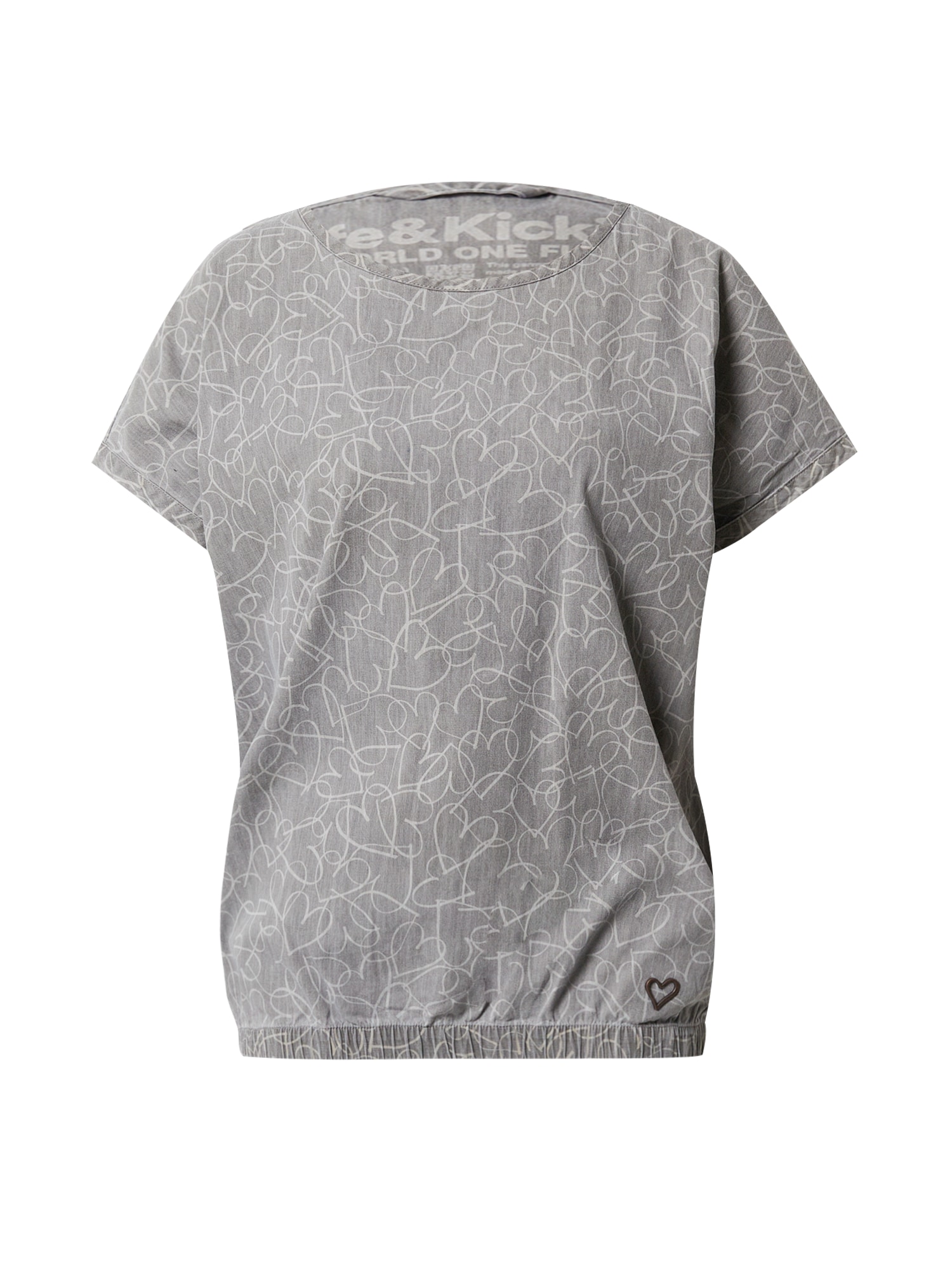 Alife and Kickin Majica 'Suno'  svetlo siva