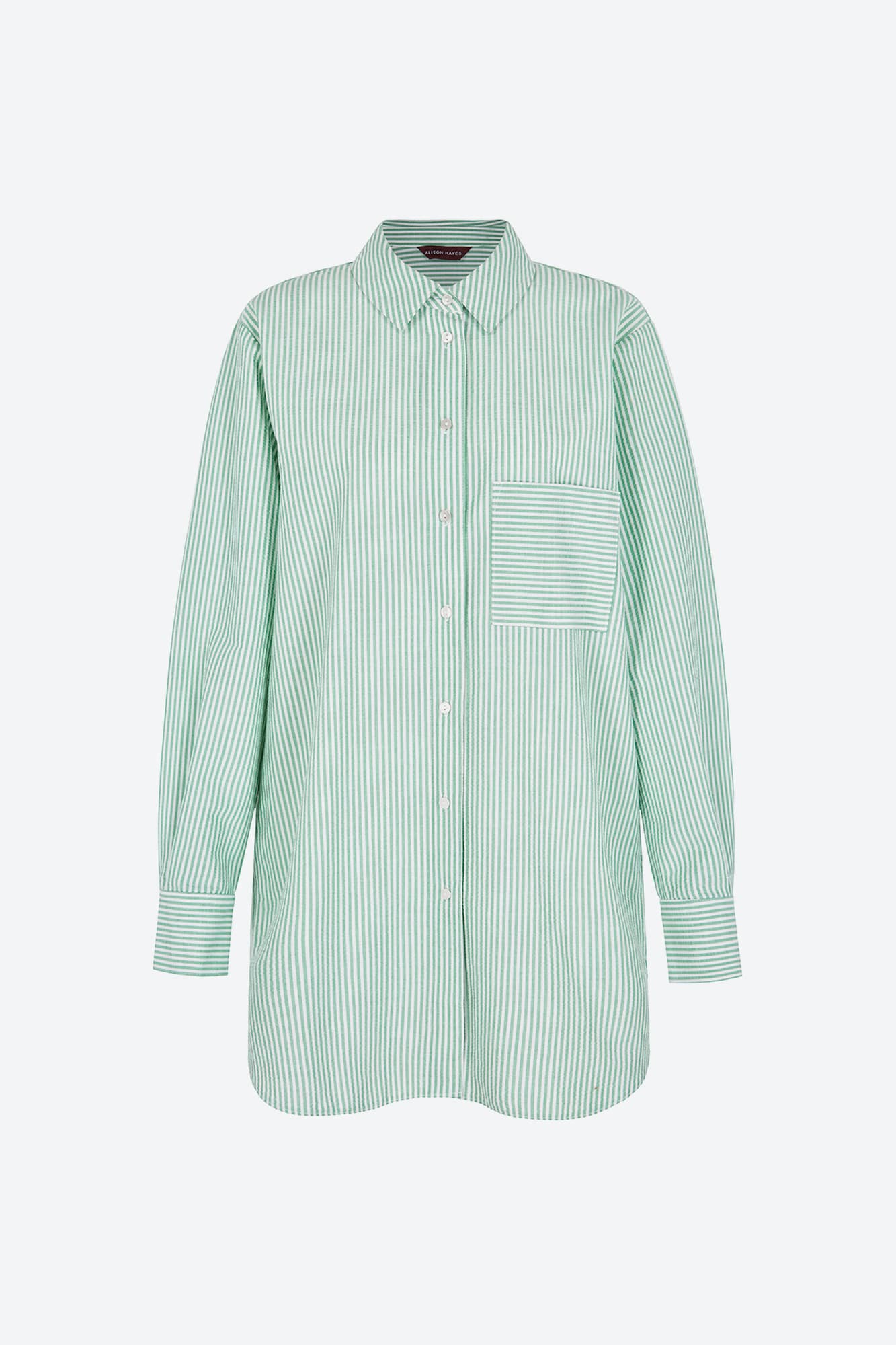 Aligne Bluza 'Forrest'  zelena / bela