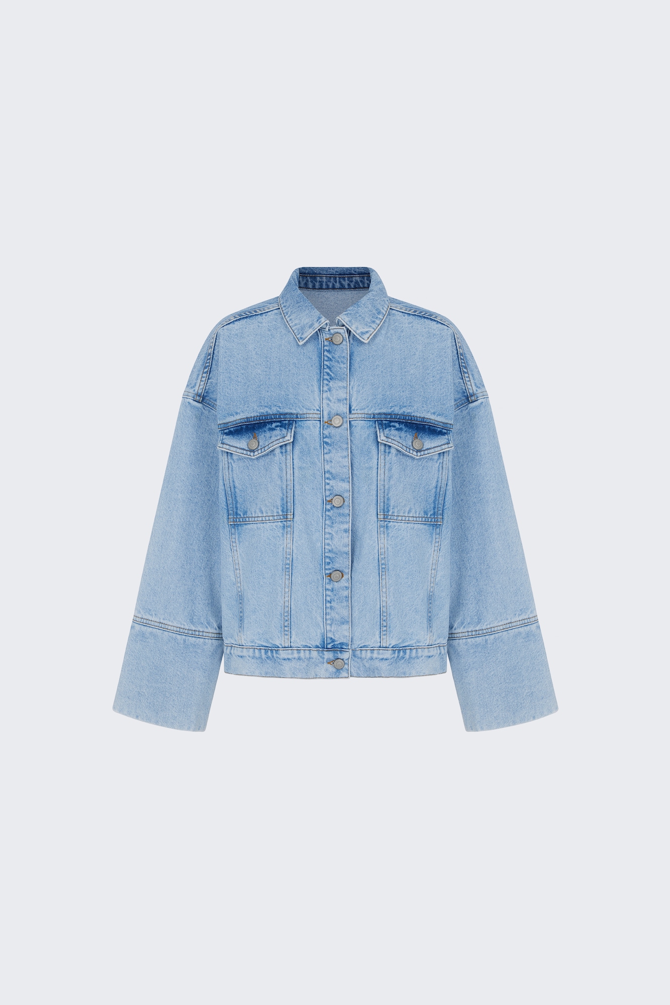 Aligne Prehodna jakna 'Georgie'  moder denim