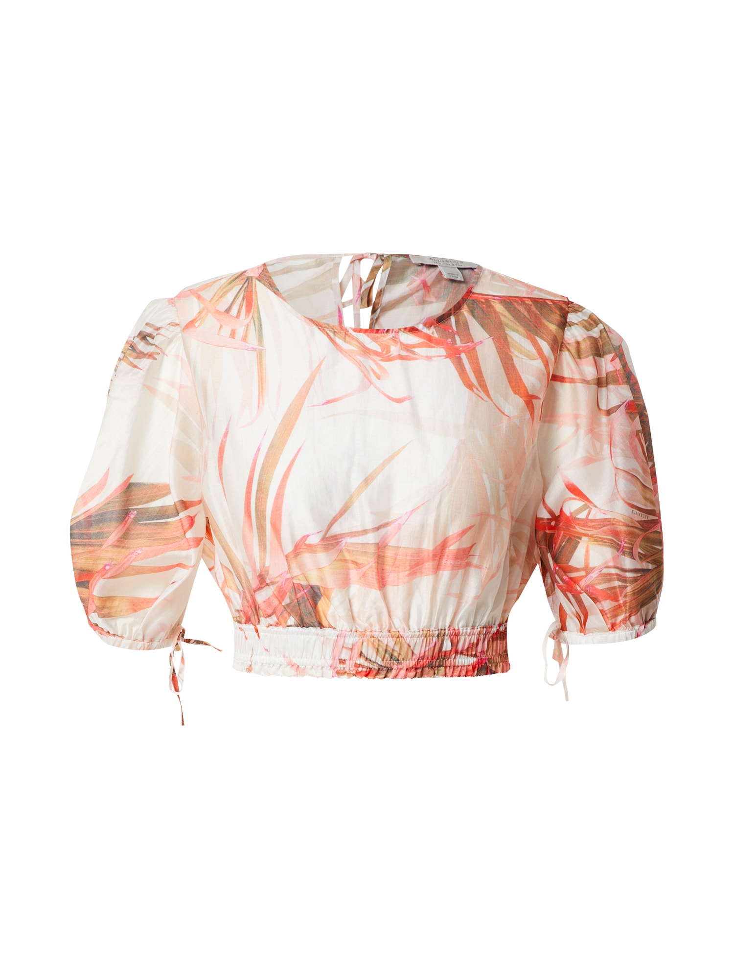 AllSaints Bluza 'Astria Luar'  oliva / roza / rdeča
