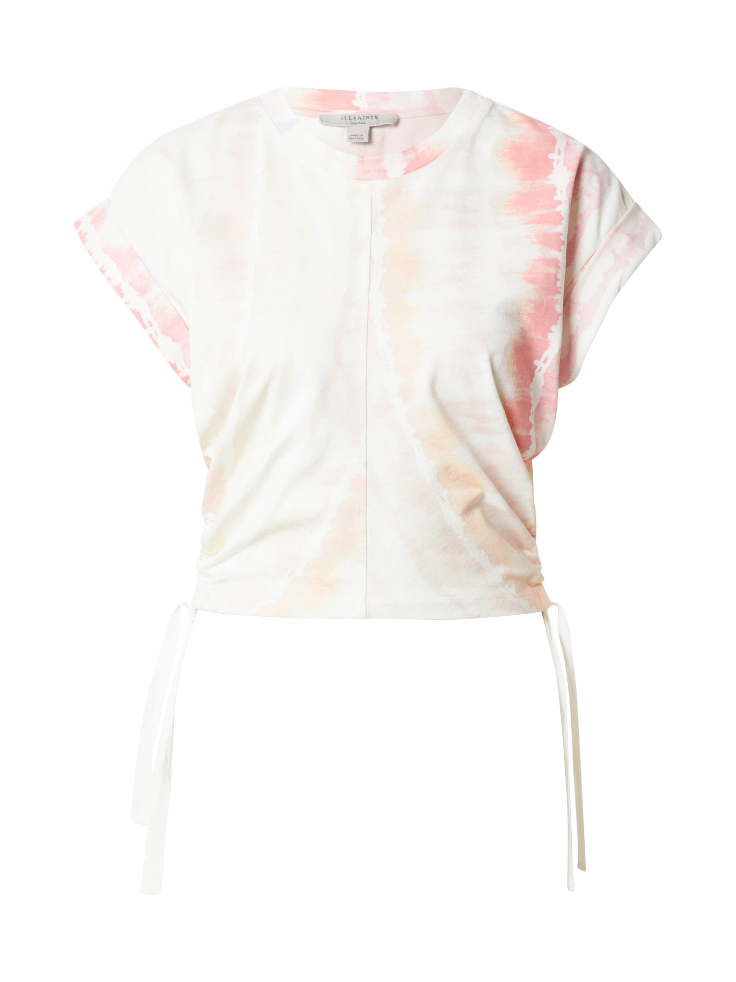 AllSaints Majica 'Mira Marea'  rumena / roza / bela