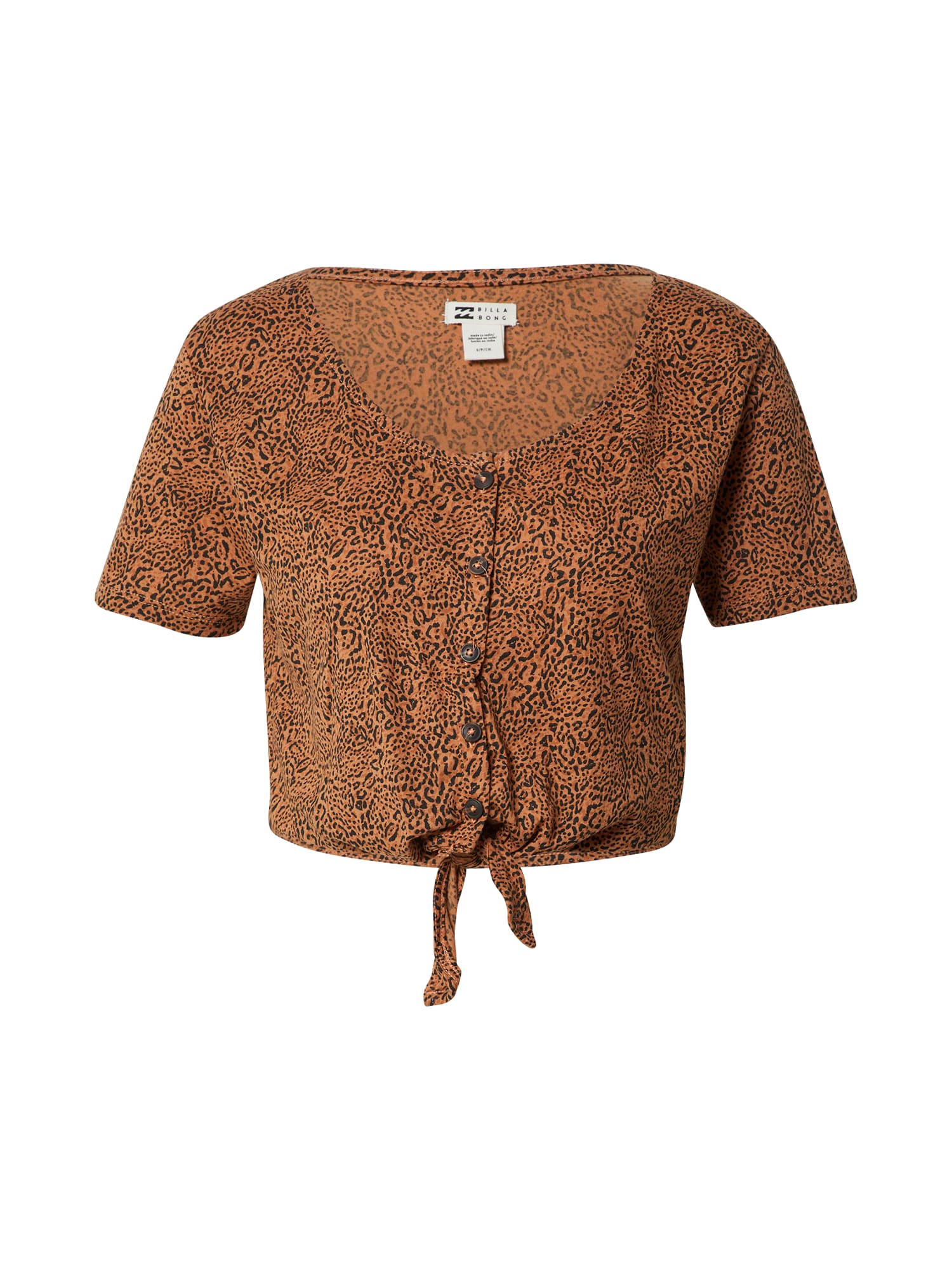 BILLABONG Bluza  rjava / črna