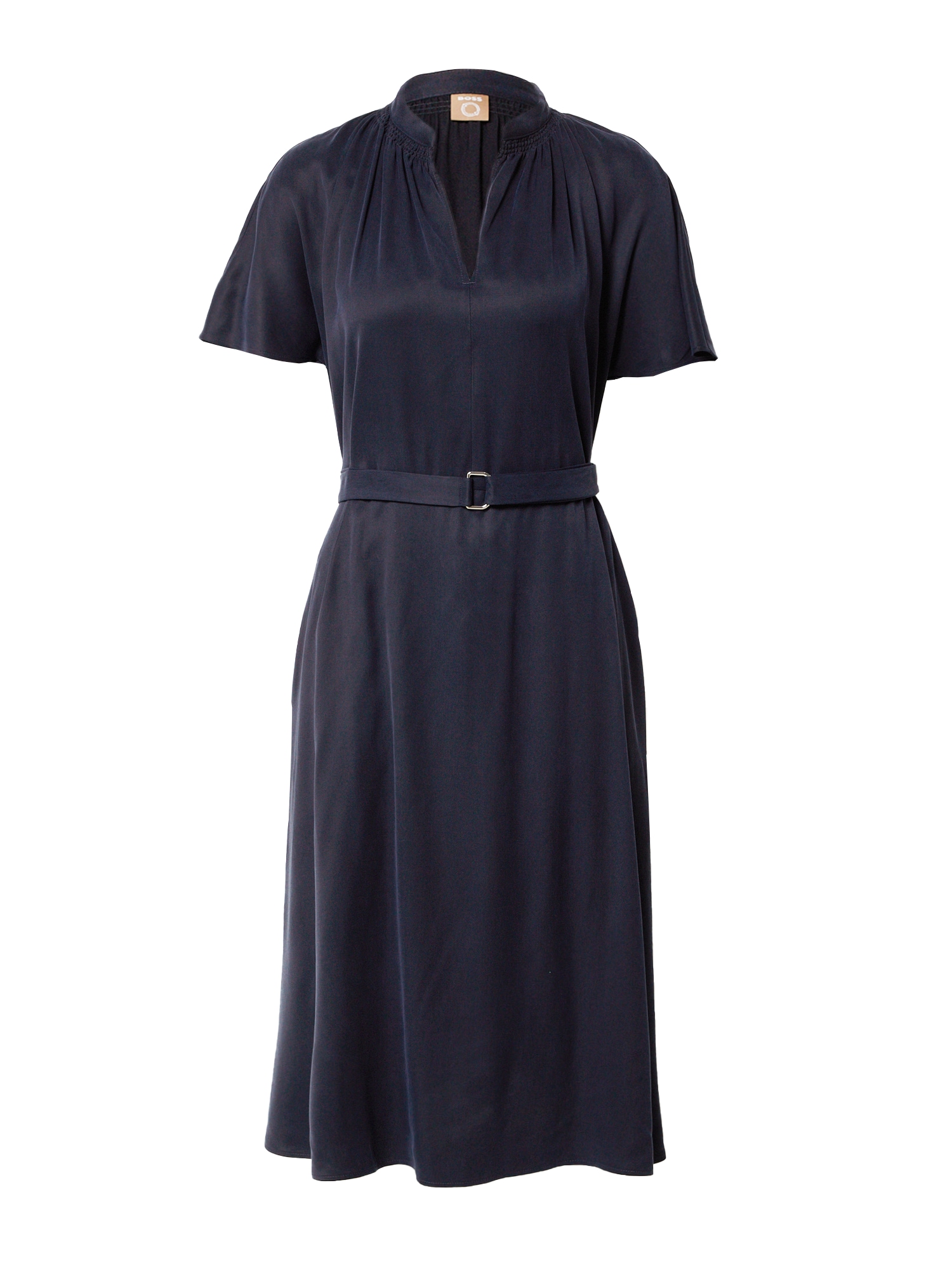 BOSS Black Dolga srajca 'Dalluah'  temno modra