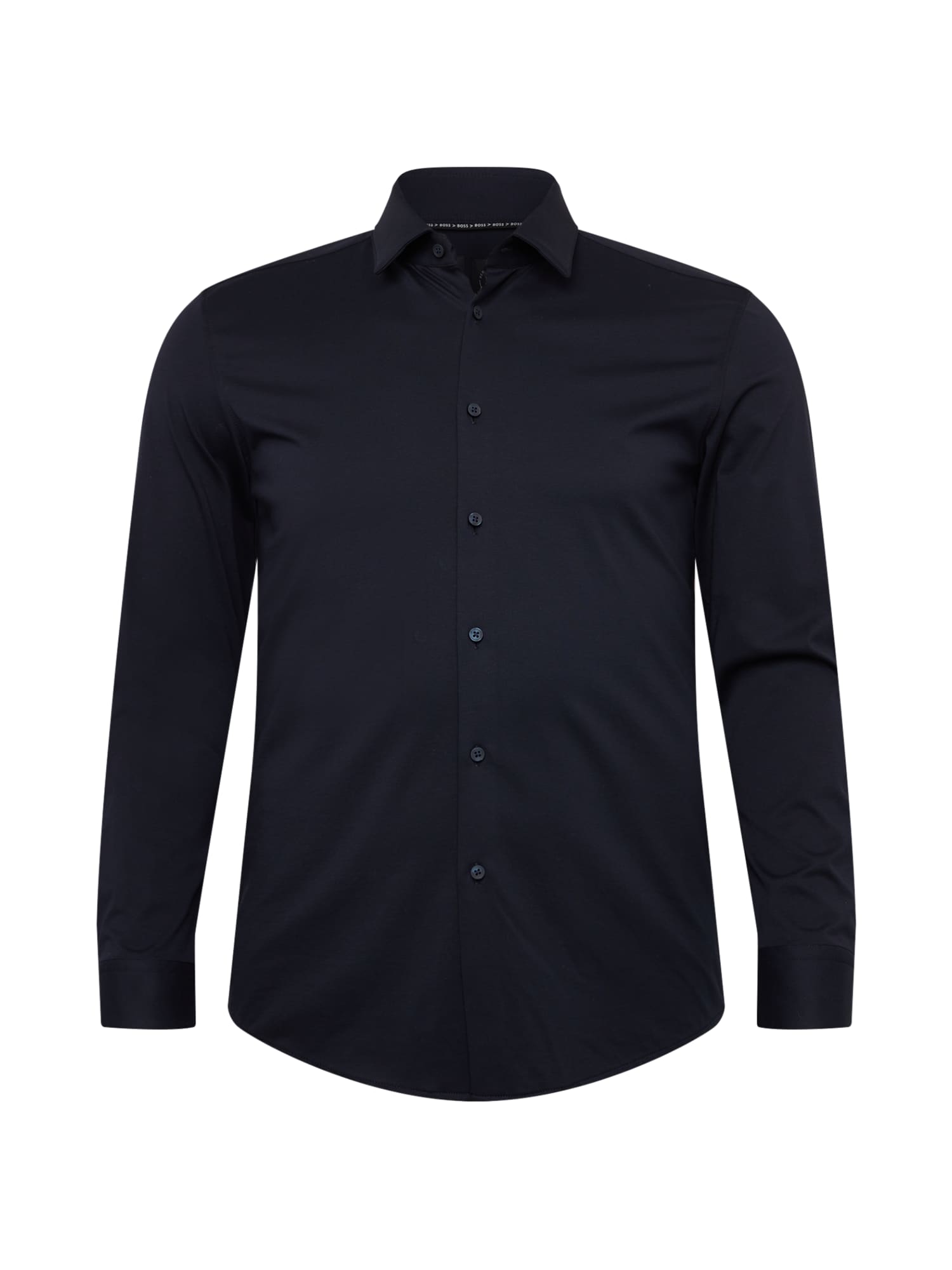 BOSS Black Poslovna srajca 'Hank'  temno modra