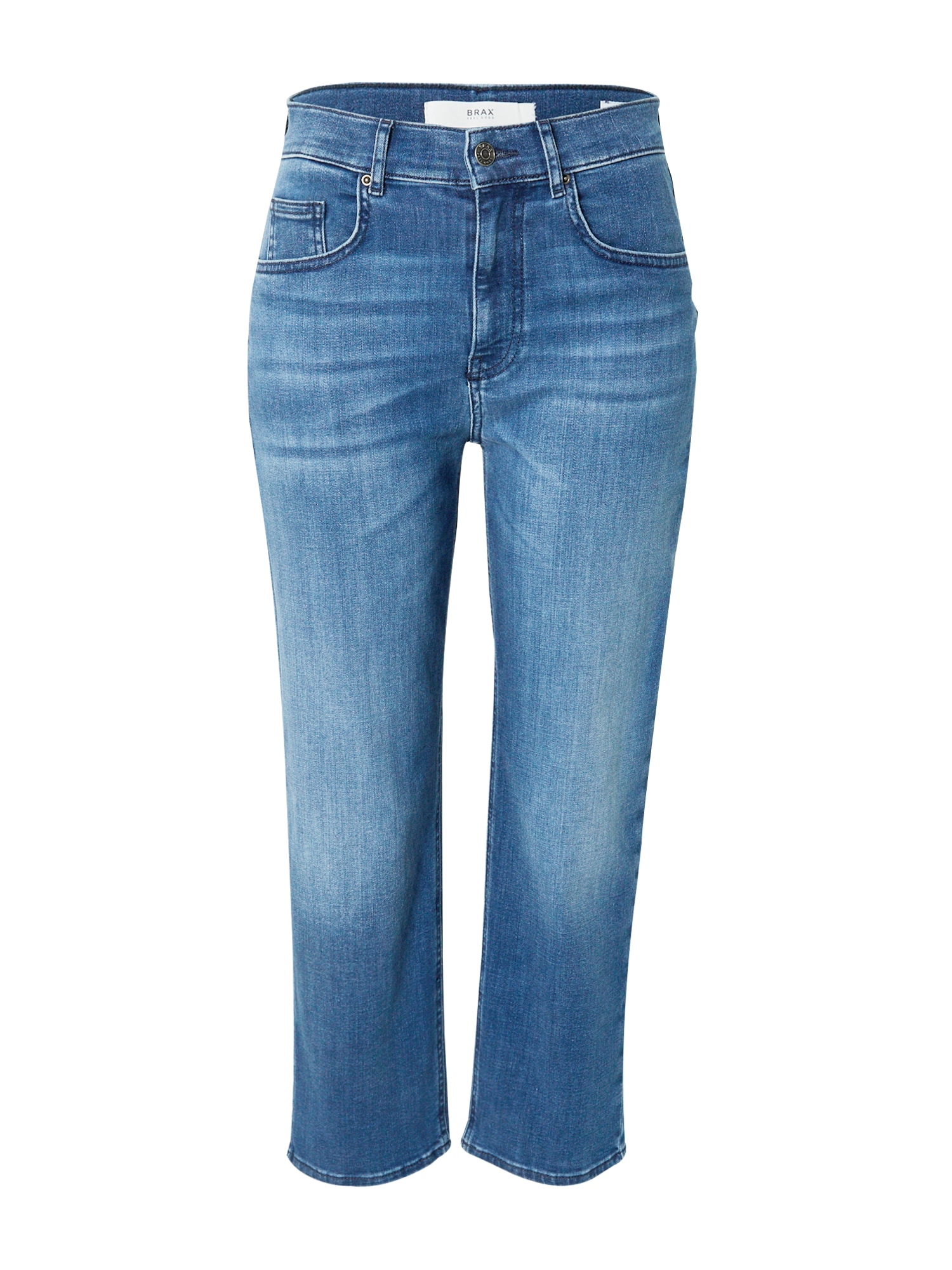 BRAX Kavbojke 'Maple'  moder denim / bela