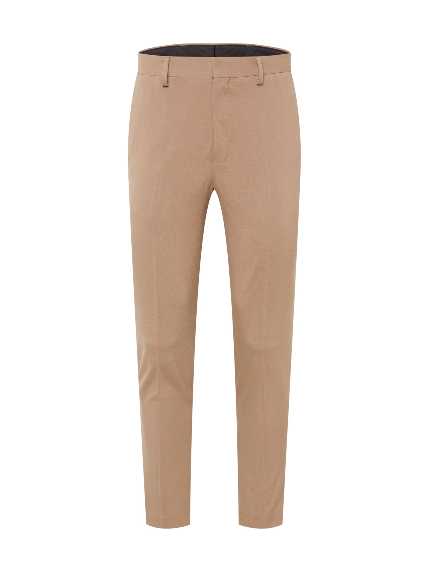 BURTON MENSWEAR LONDON Hlače na rob  svetlo rjava