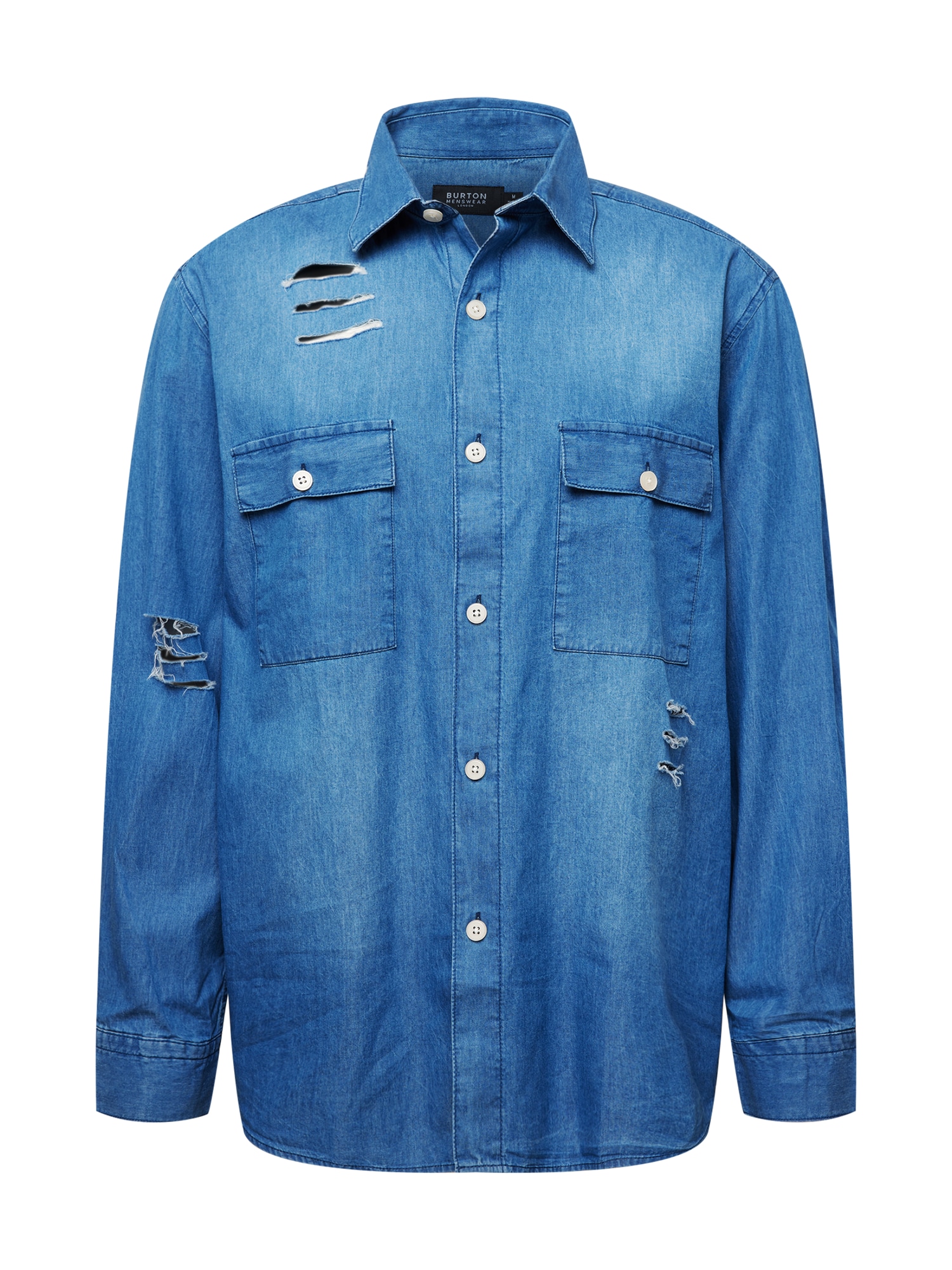 BURTON MENSWEAR LONDON Srajca  moder denim