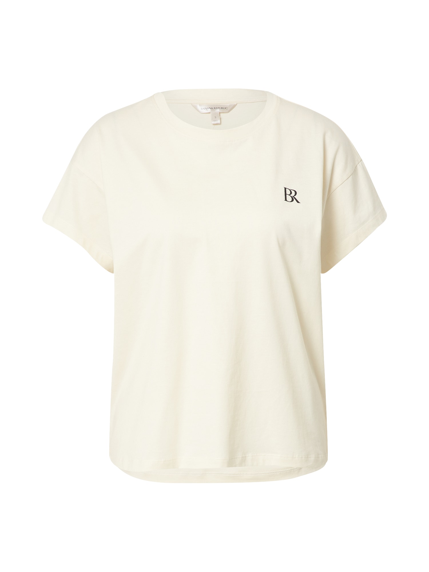 Banana Republic Majica  ecru / črna