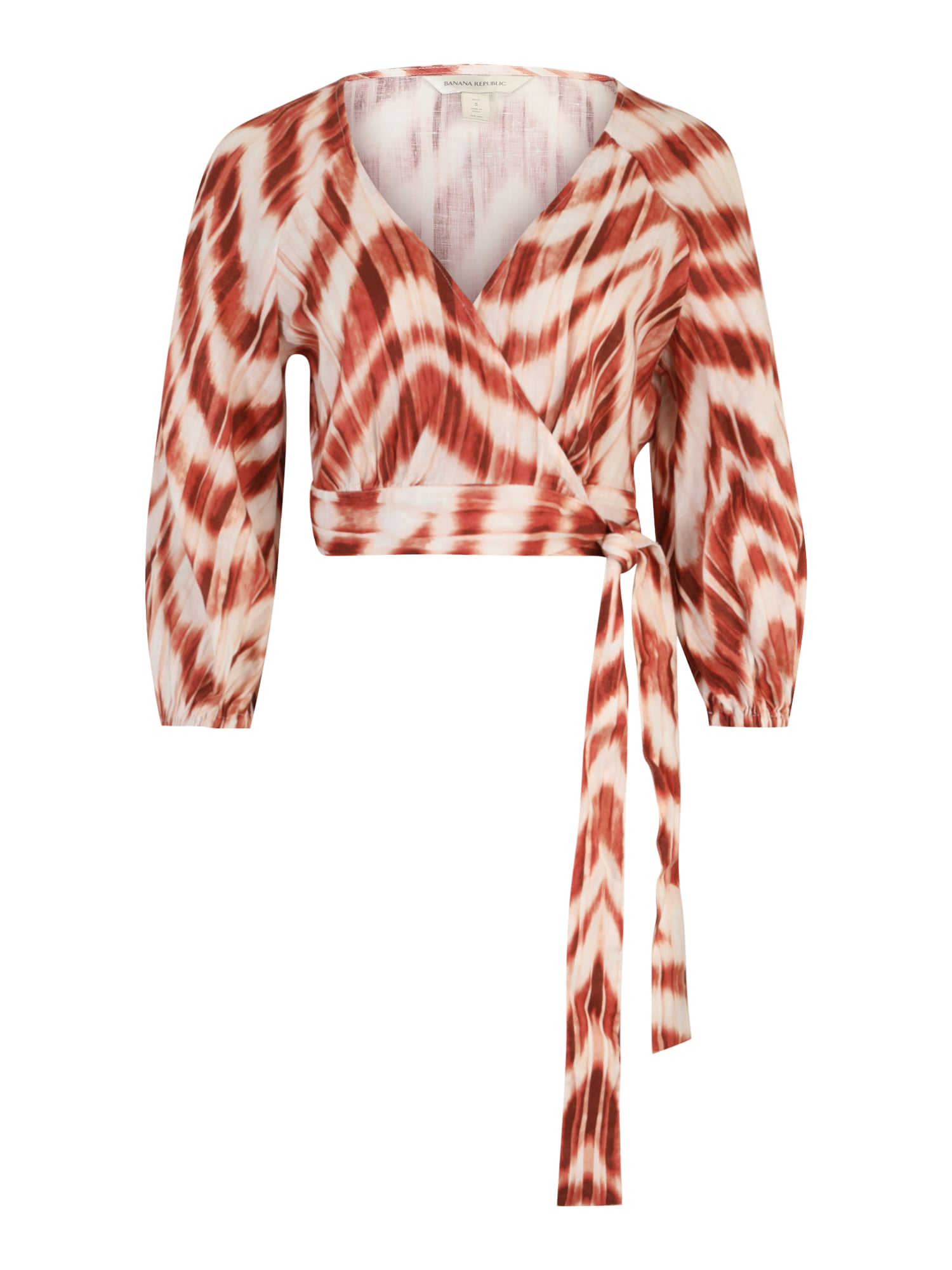 Banana Republic Petite Bluza  kremna / karminsko rdeča