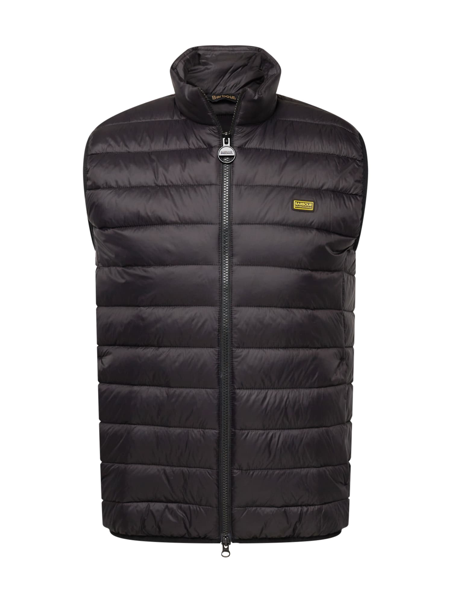 Barbour International Brezrokavnik  črna