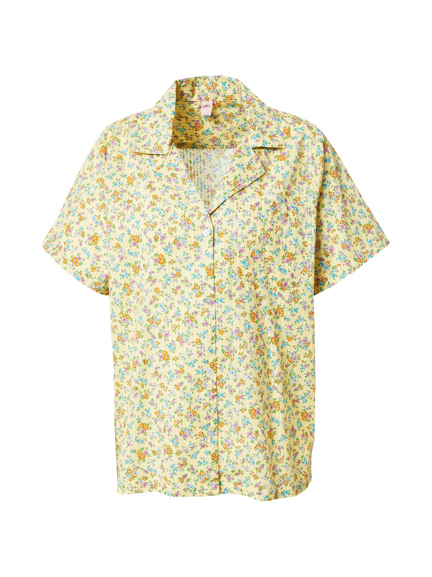 BeckSöndergaard Bluza 'Otavia'  rumena / mešane barve