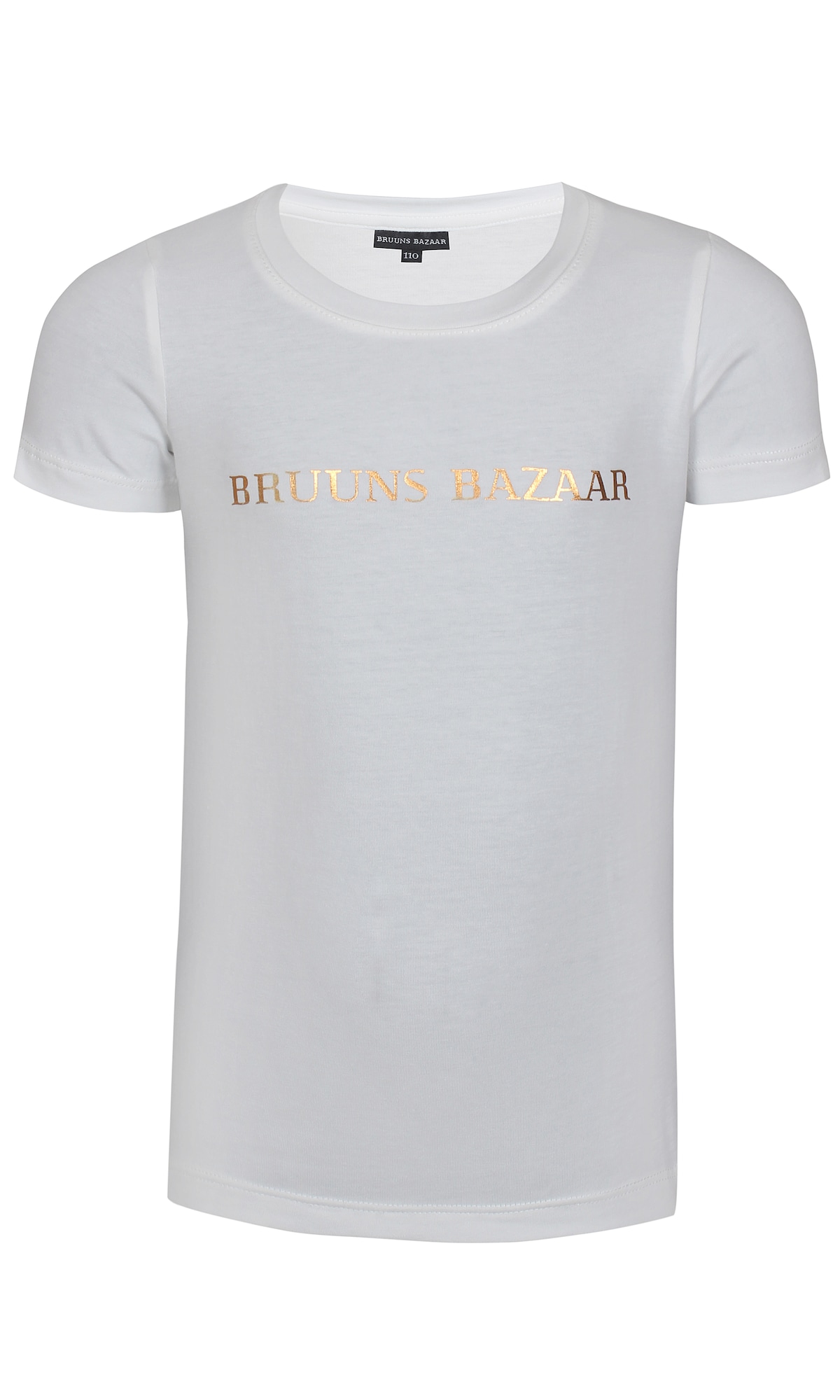 Bruuns Bazaar Kids Majica  zlata / off-bela
