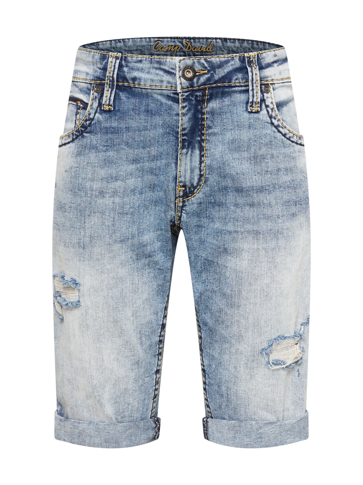 CAMP DAVID Kavbojke  moder denim