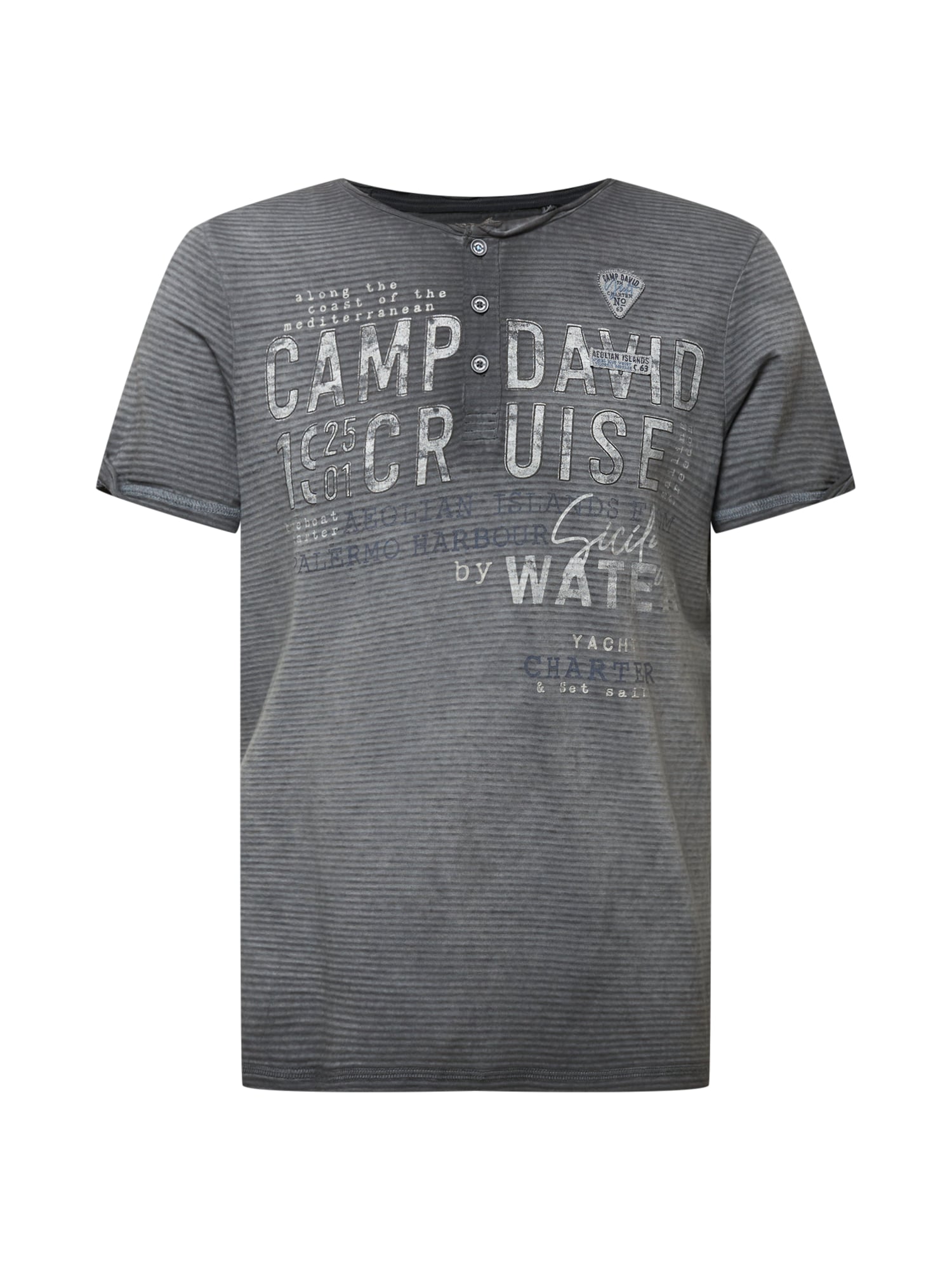 CAMP DAVID Majica  črna