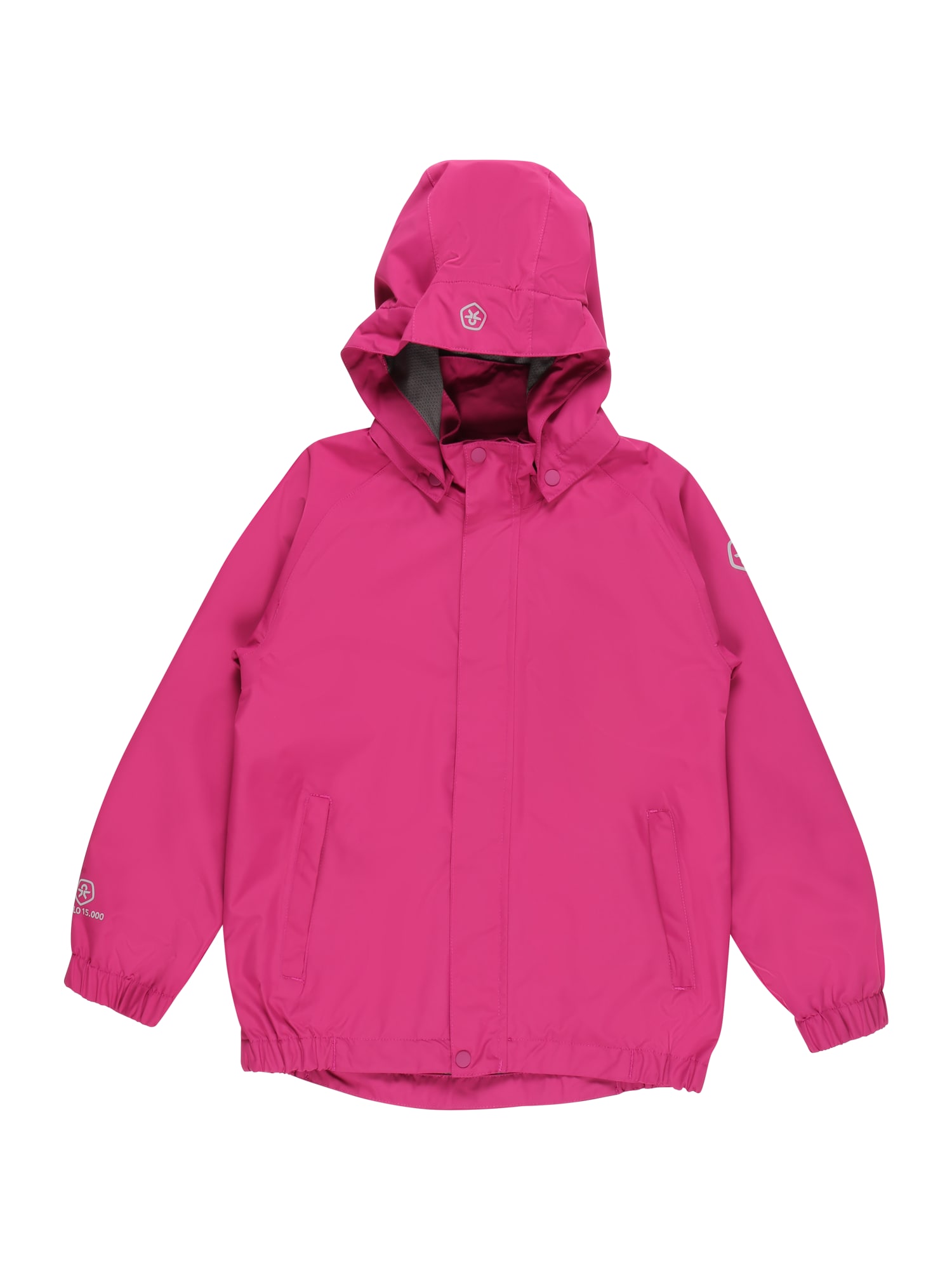 COLOR KIDS Funkcionalna jakna  siva / roza