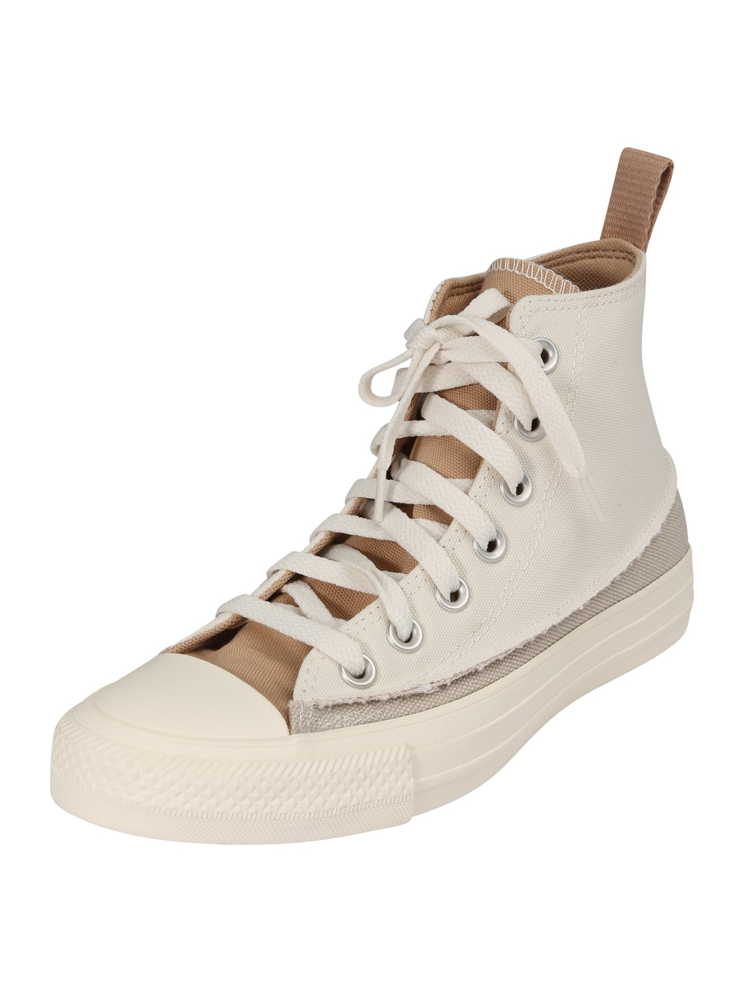 CONVERSE Visoke superge 'CHUCK TAYLOR ALL STAR'  svetlo rjava / bela