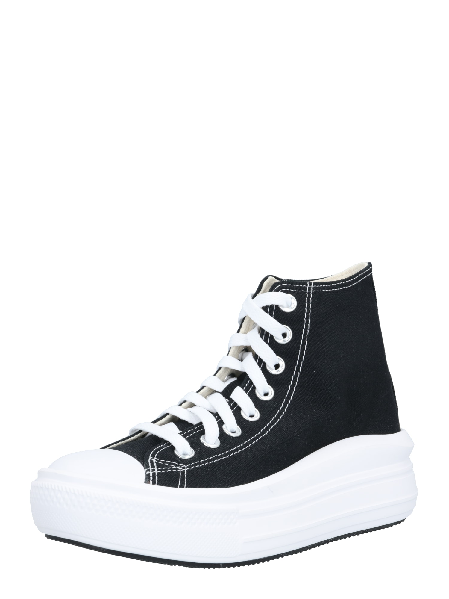 CONVERSE Visoke superge  črna / bela